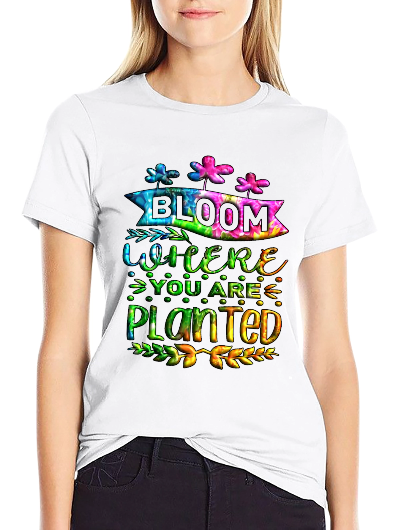Bloom Where You Are Planted Graphic Tee