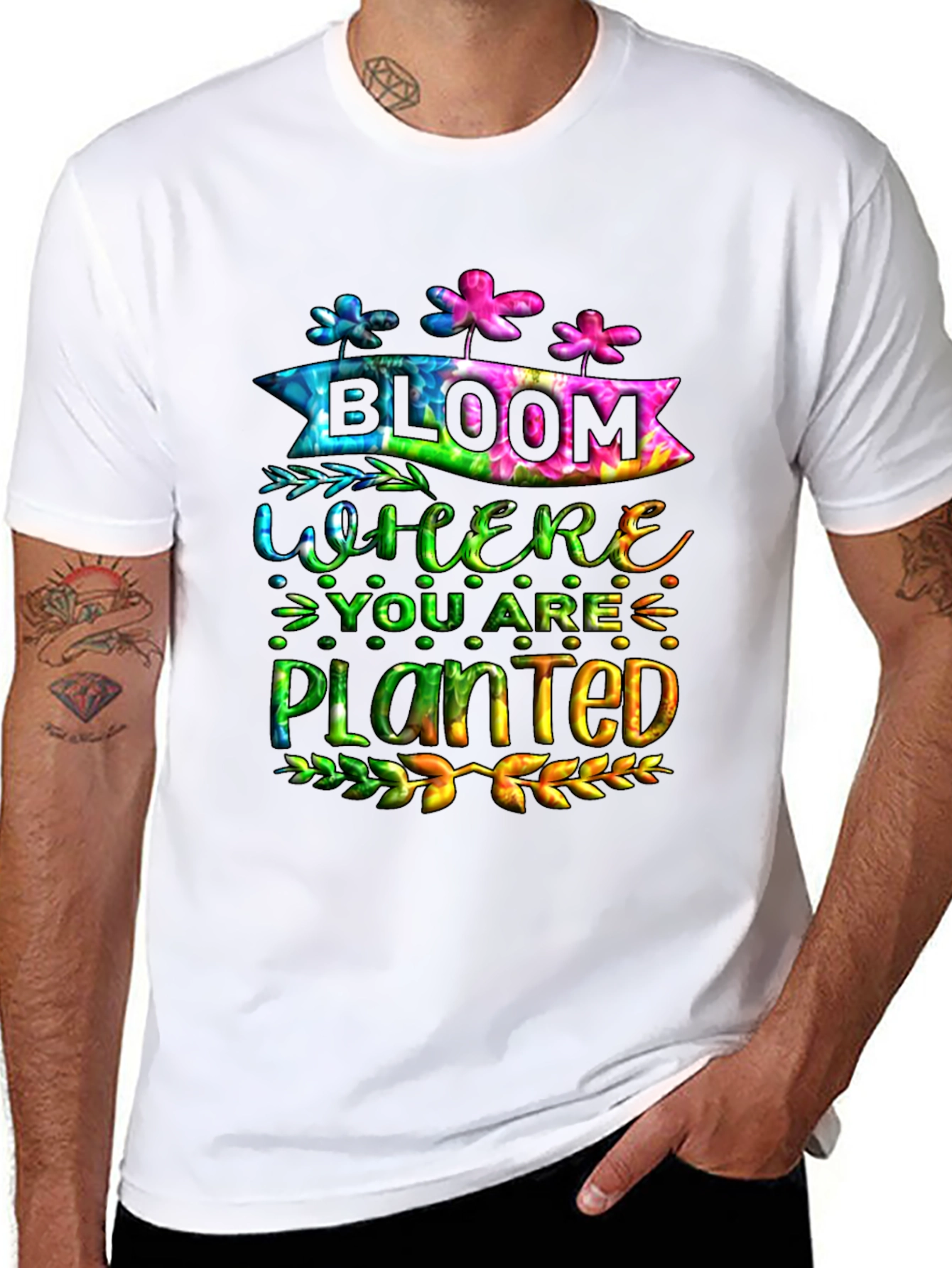 Bloom Where You Are Planted Graphic Tee