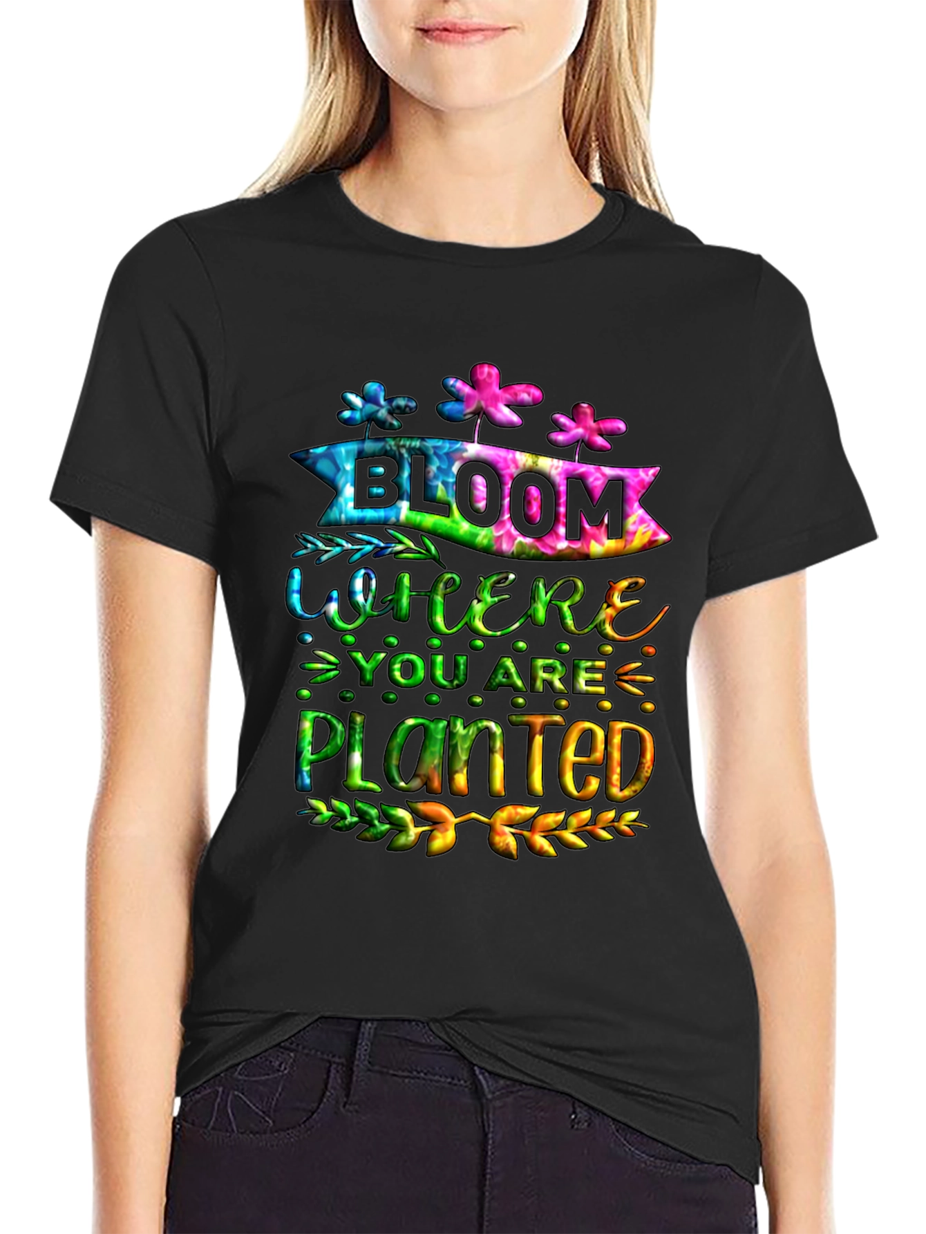 Bloom Where You Are Planted Graphic Tee