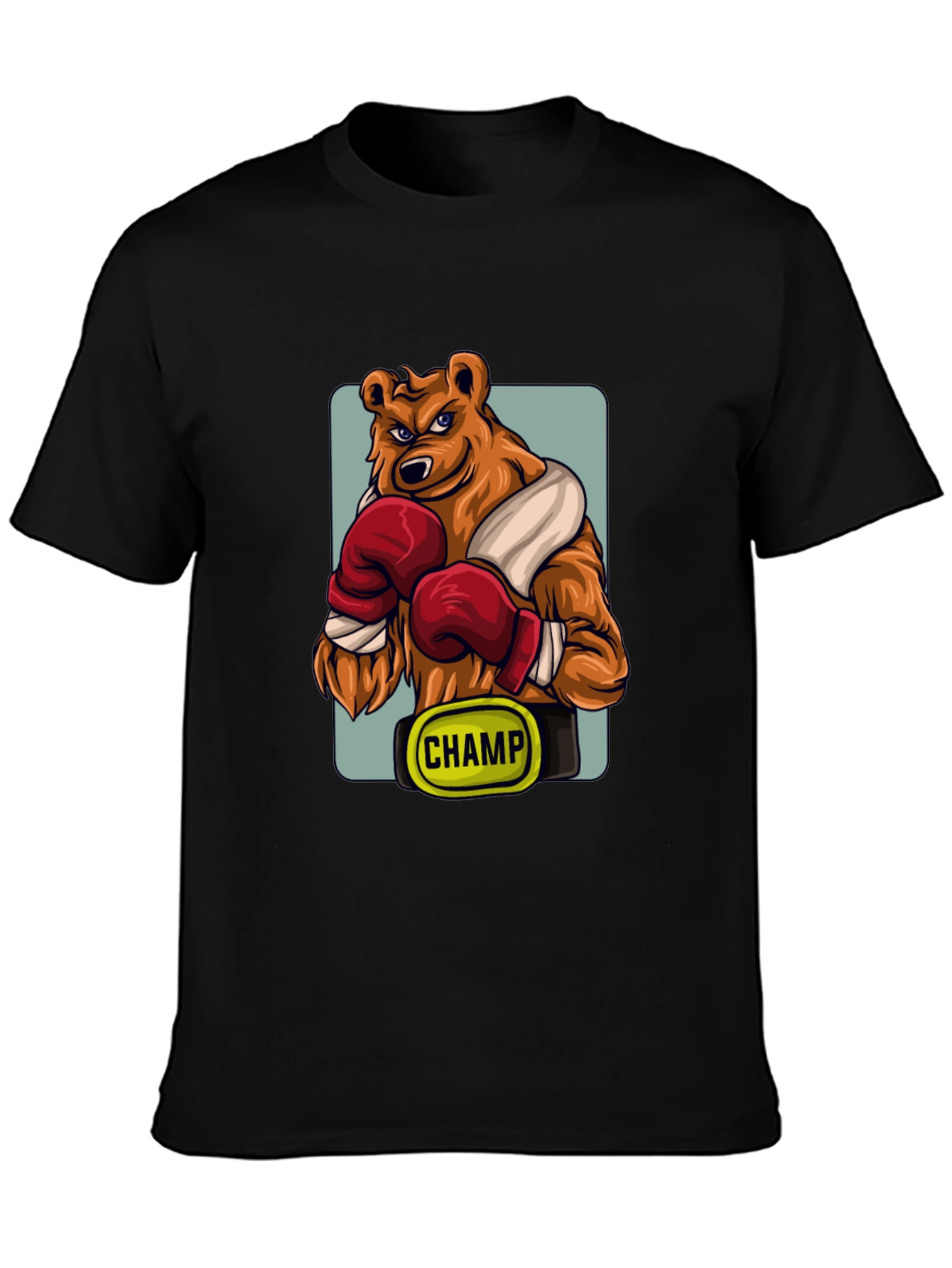 Boxing Bear Champ Graphic T-Shirt