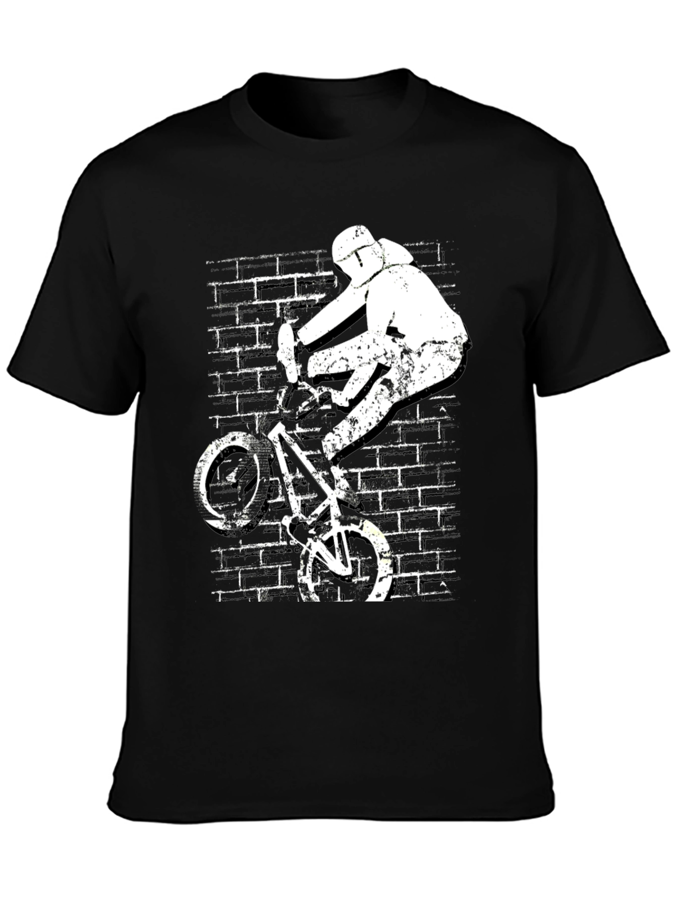 BMX Bike Stunt Graphic T-Shirt - Urban Style Tee