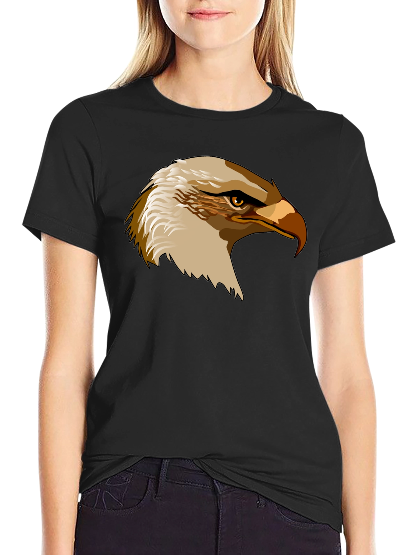 Eagle Graphic Black T-Shirt