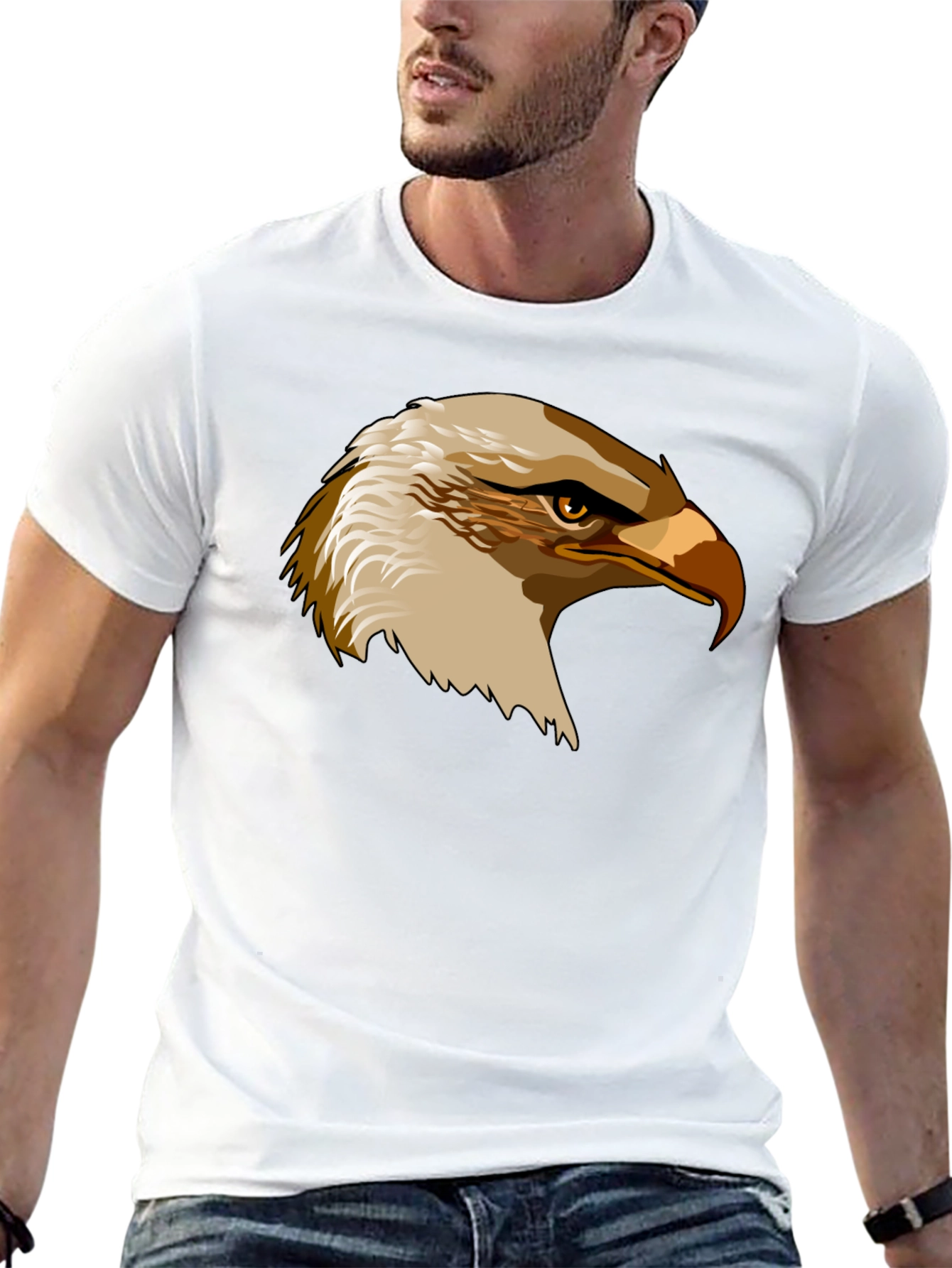 Eagle Graphic Black T-Shirt