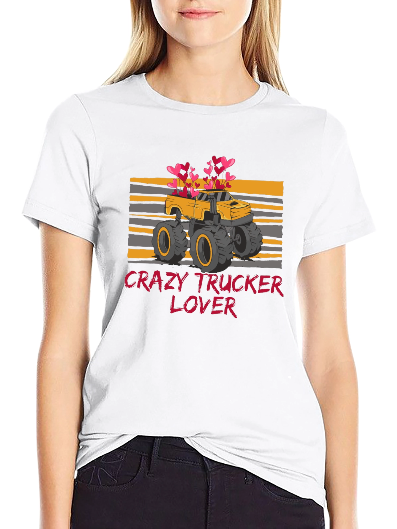 Crazy Trucker Lover T-Shirt