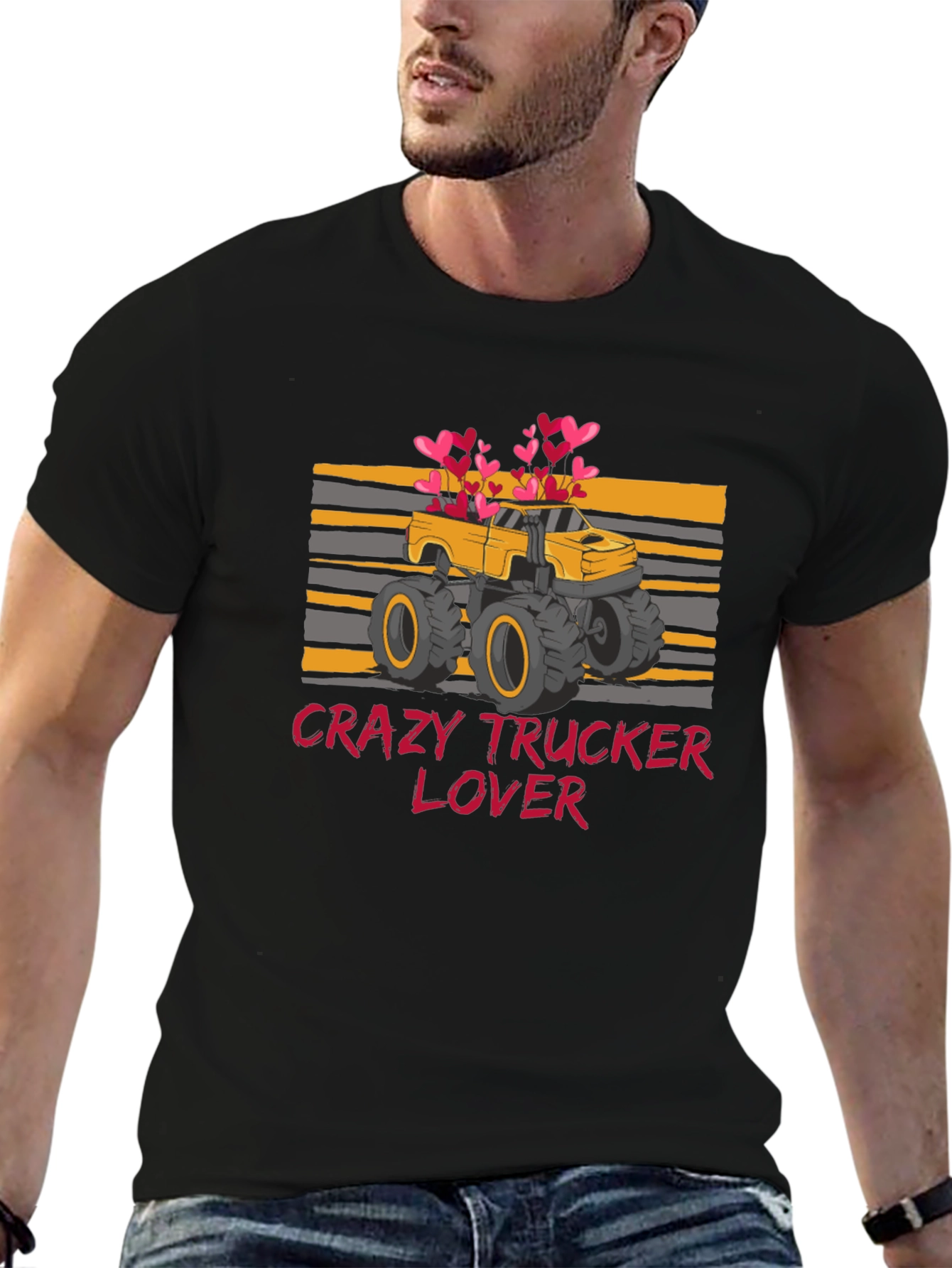 Crazy Trucker Lover T-Shirt