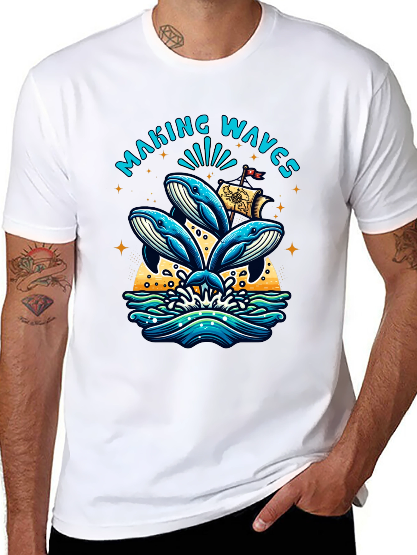 Making Waves Whale T-Shirt