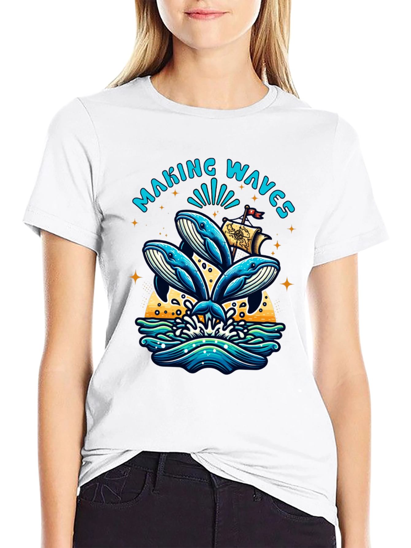 Making Waves Whale T-Shirt