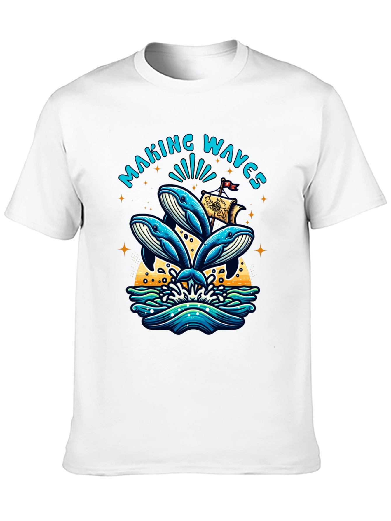 Making Waves Whale T-Shirt