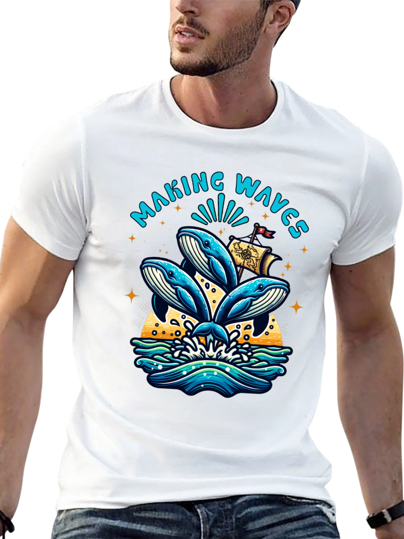 Making Waves Whale T-Shirt