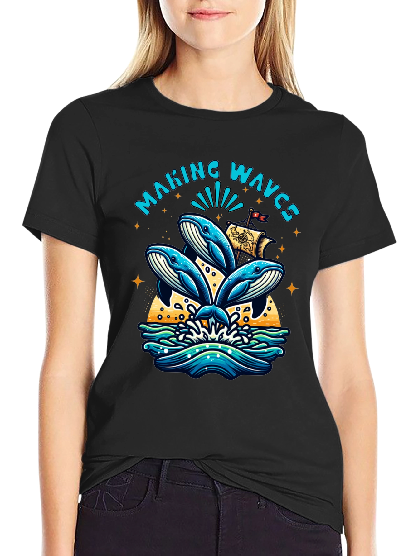 Making Waves Whale T-Shirt