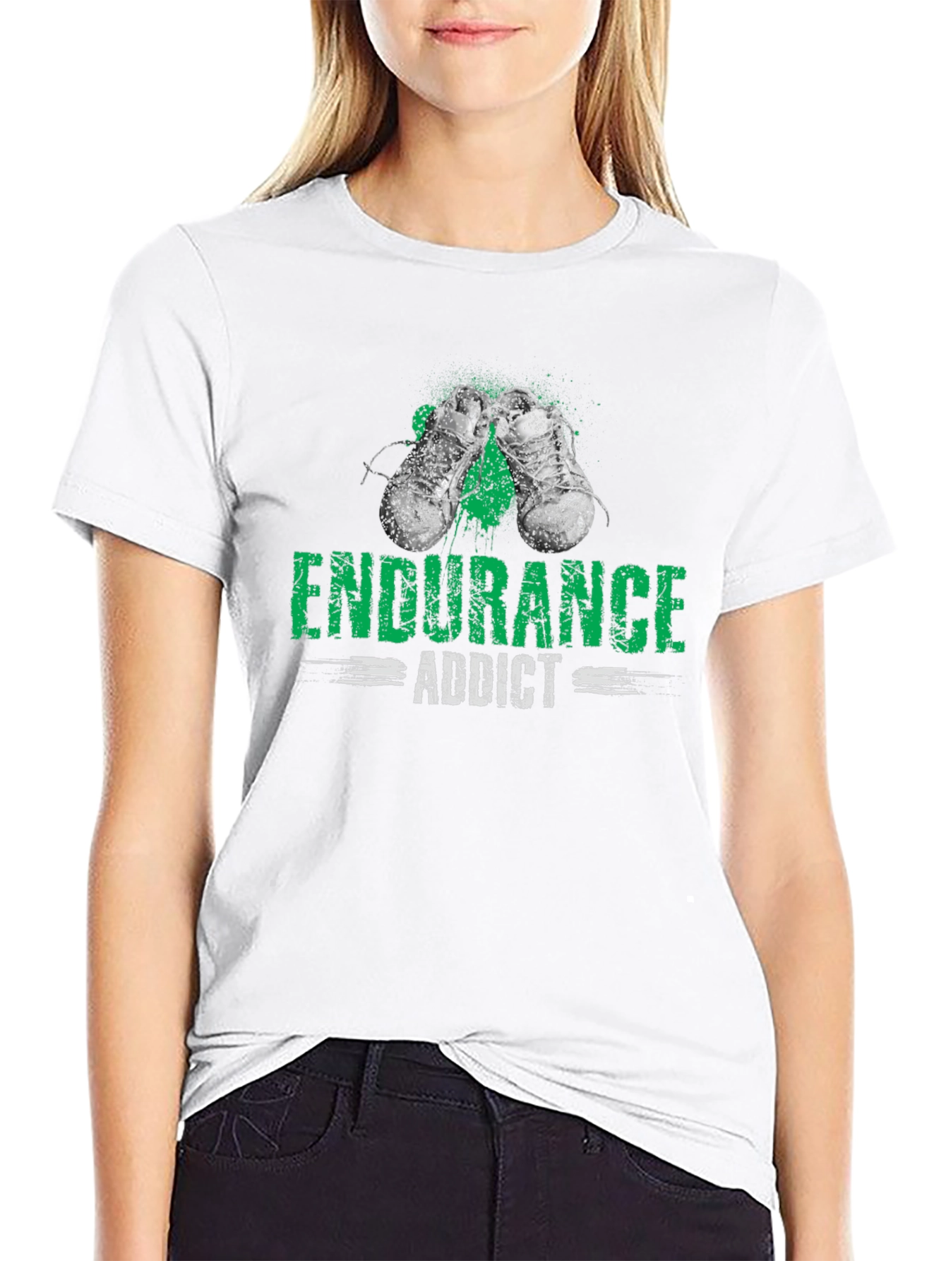 Endurance Addict Graphic Tee - Black