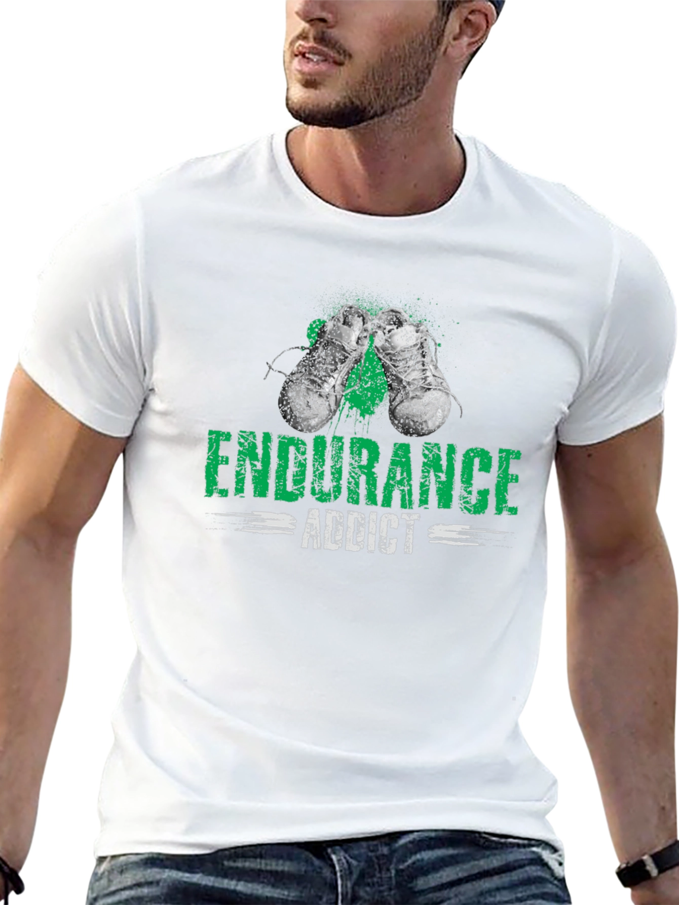 Endurance Addict Graphic Tee - Black