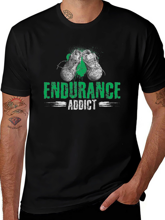 Endurance Addict Graphic Tee - Black