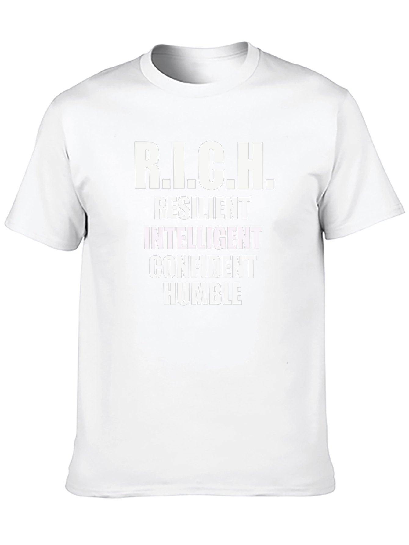 R.I.C.H. Definition T-Shirt - Resilient Intelligent Confident Humble