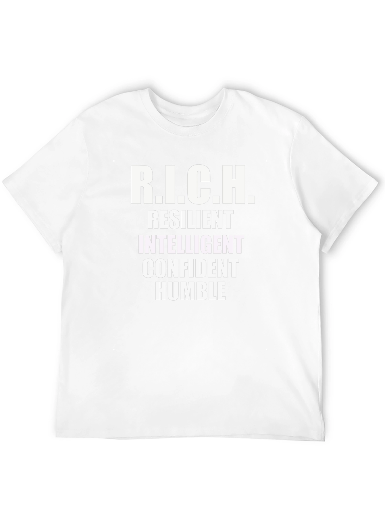 R.I.C.H. Definition T-Shirt - Resilient Intelligent Confident Humble
