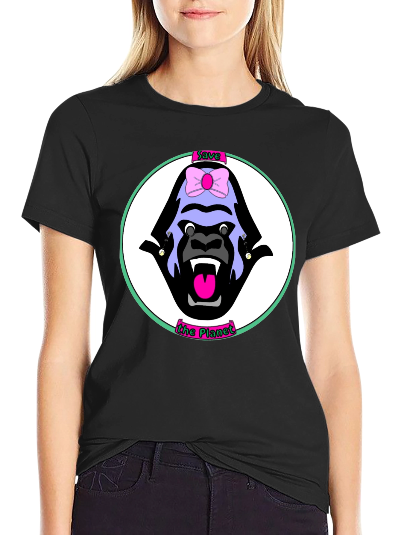 Save the Planet Gorilla T-Shirt