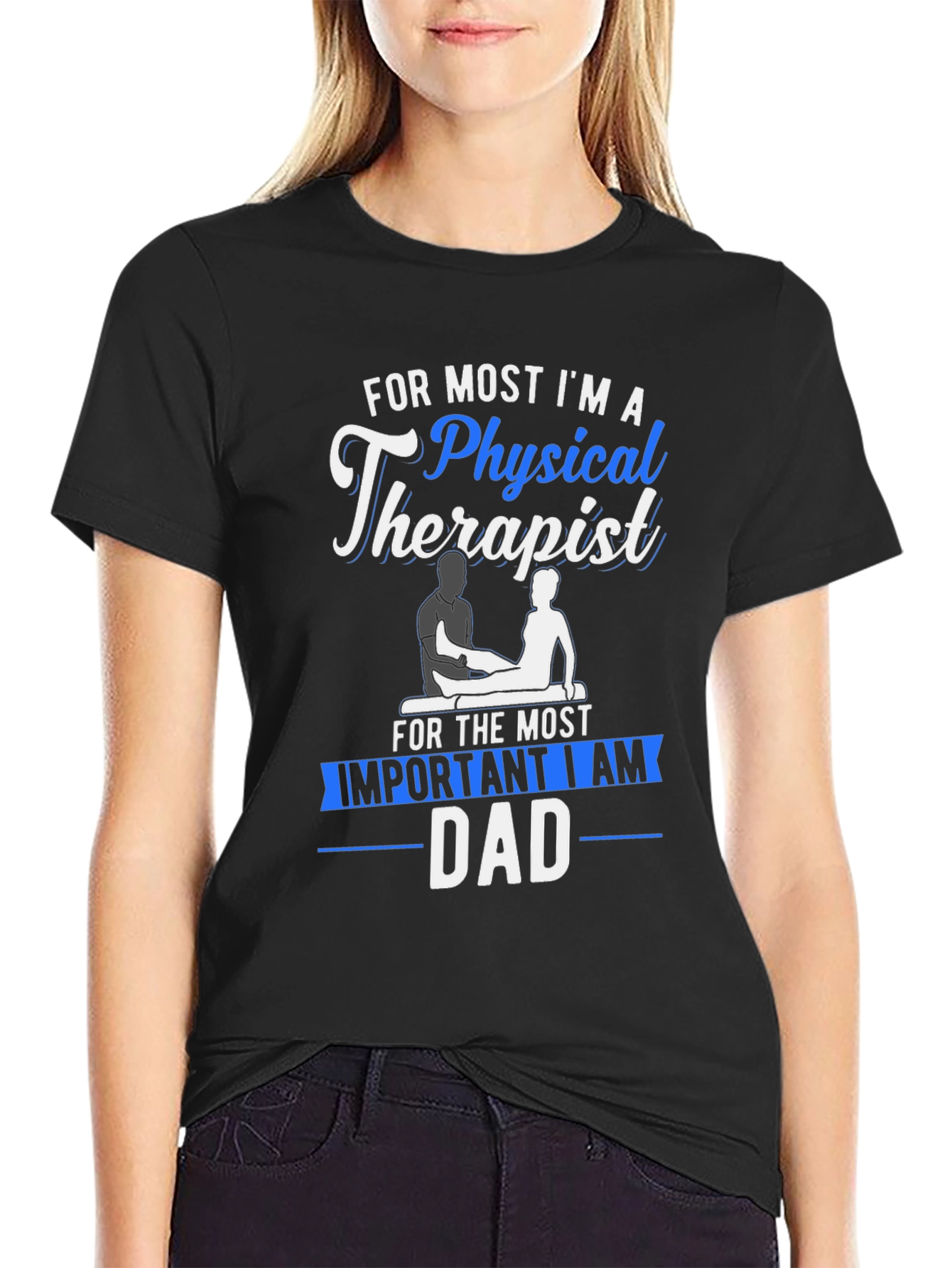Physical Therapist Dad Graphic T-Shirt