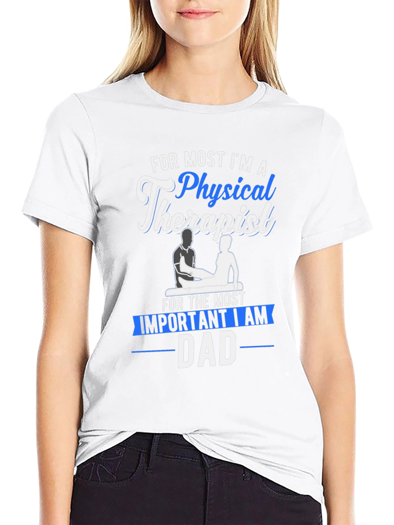 Physical Therapist Dad Graphic T-Shirt