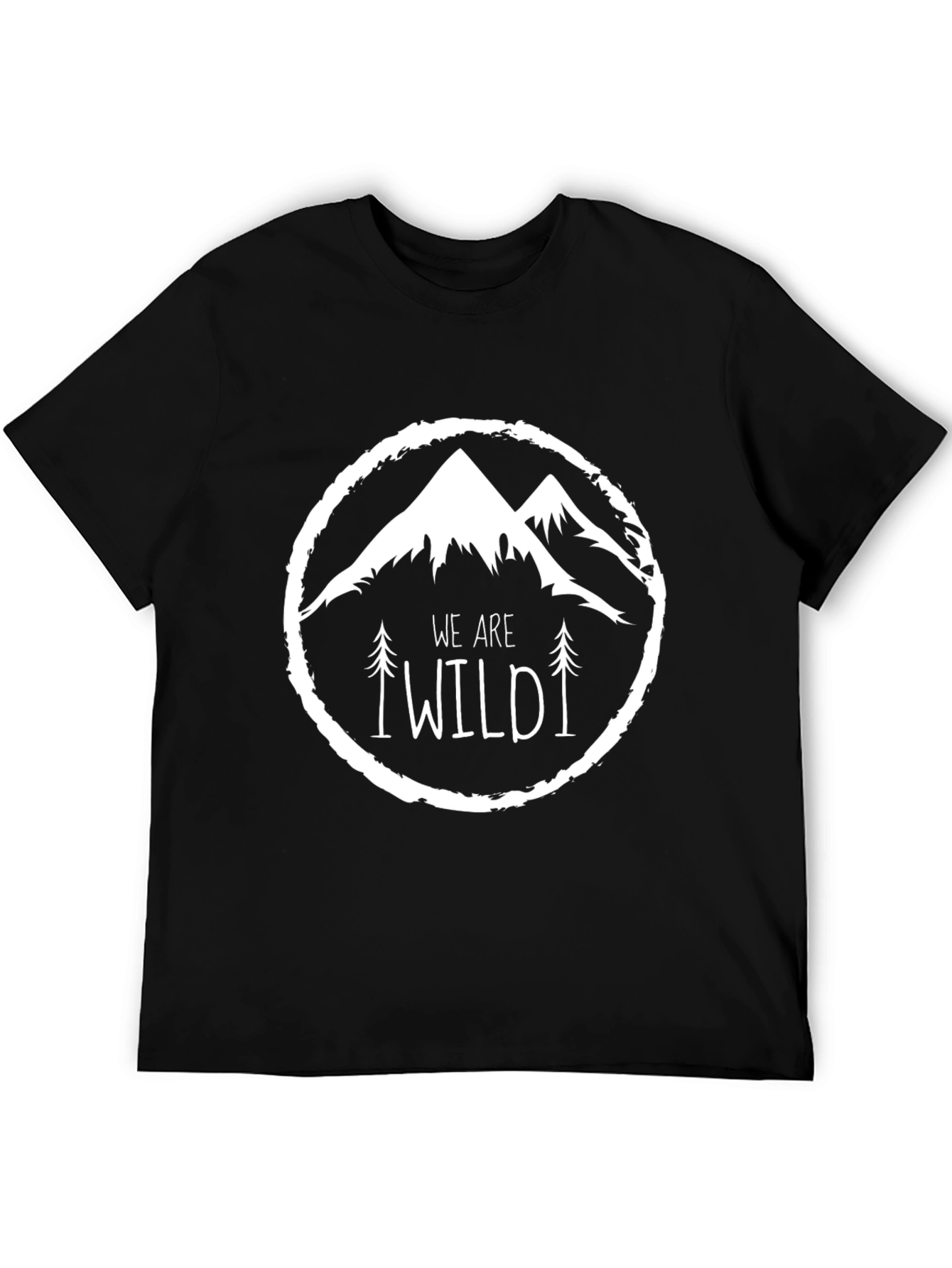 Wild Mountain Graphic Tee - Black