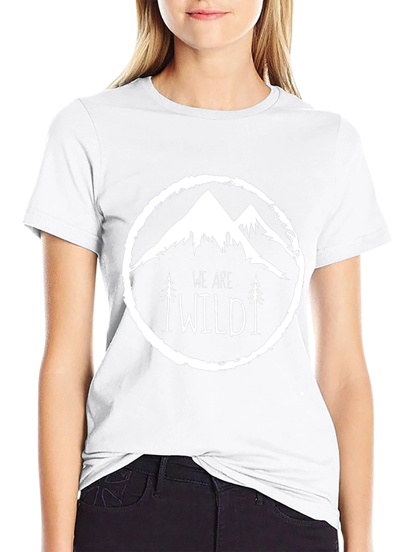 Wild Mountain Graphic Tee - Black