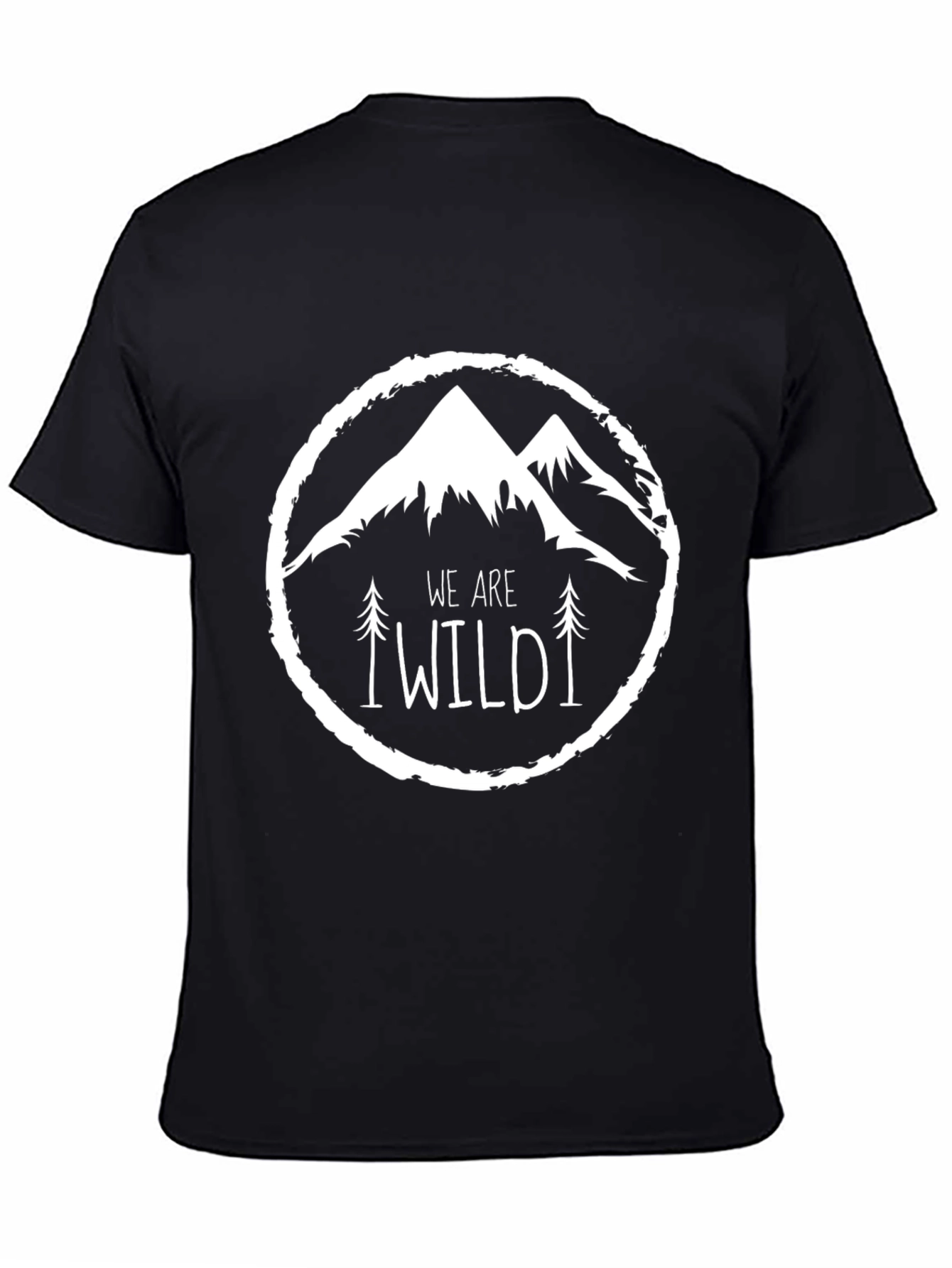 Wild Mountain Graphic Tee - Black