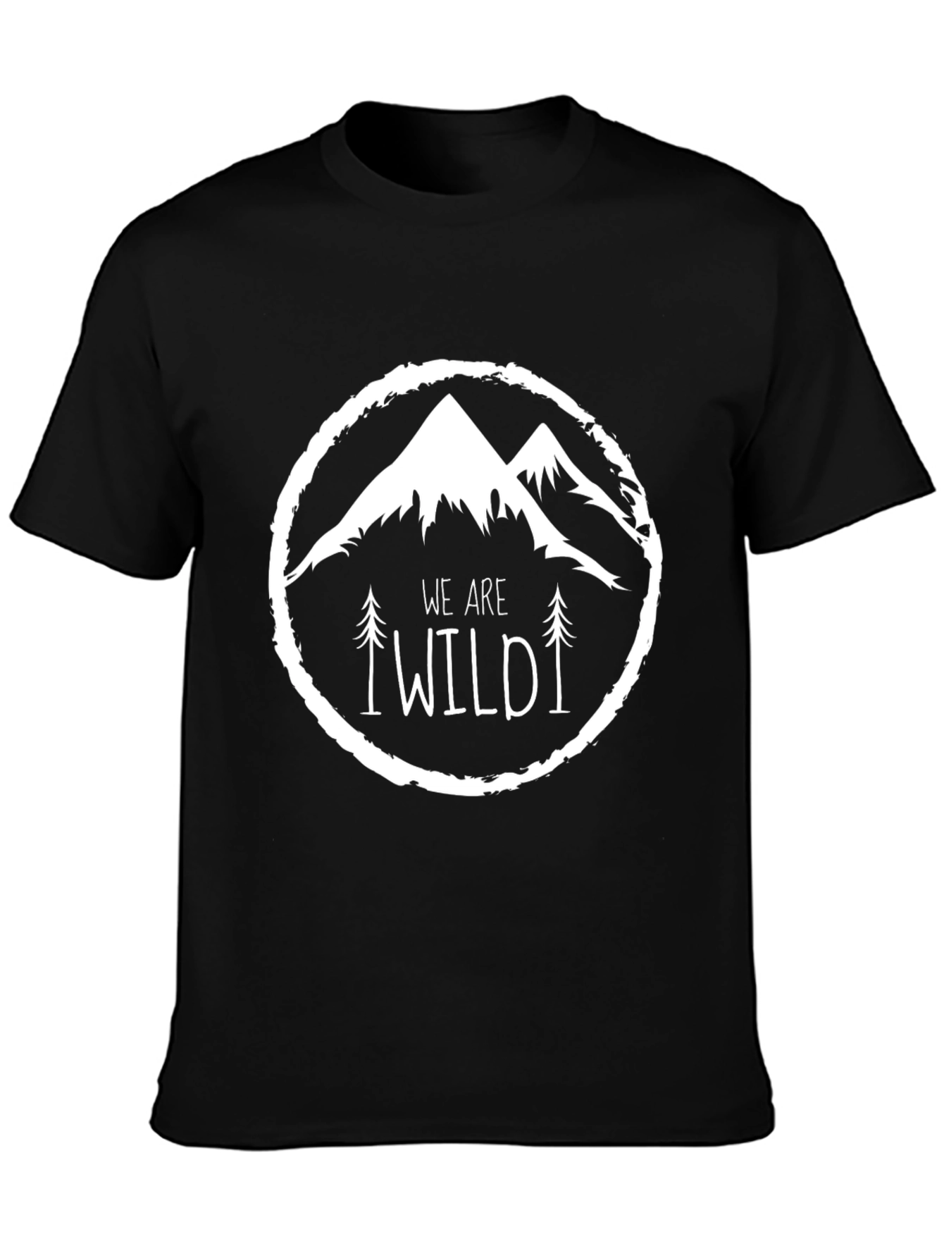 Wild Mountain Graphic Tee - Black