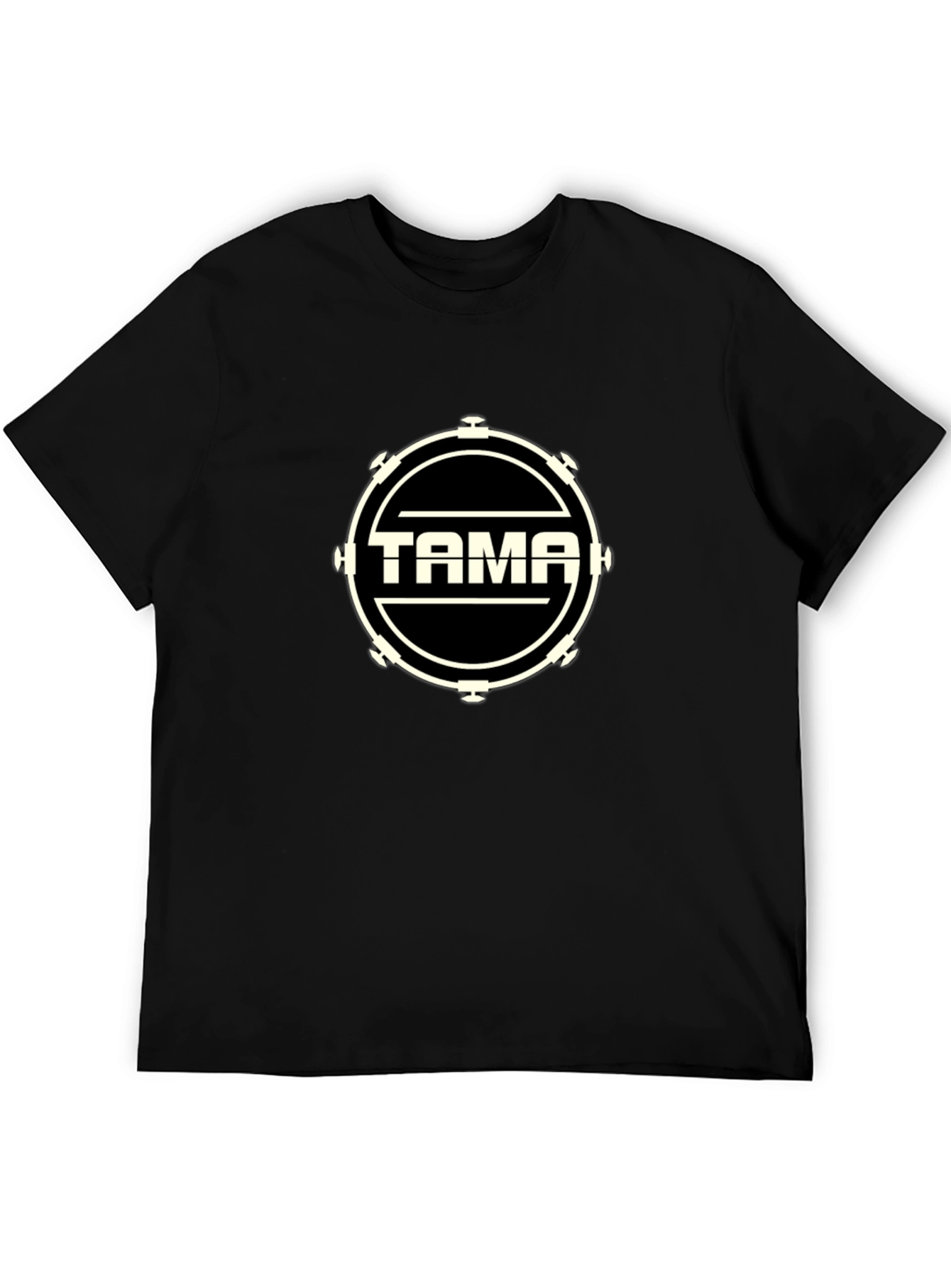 Tama Drums Logo Black T-Shirt