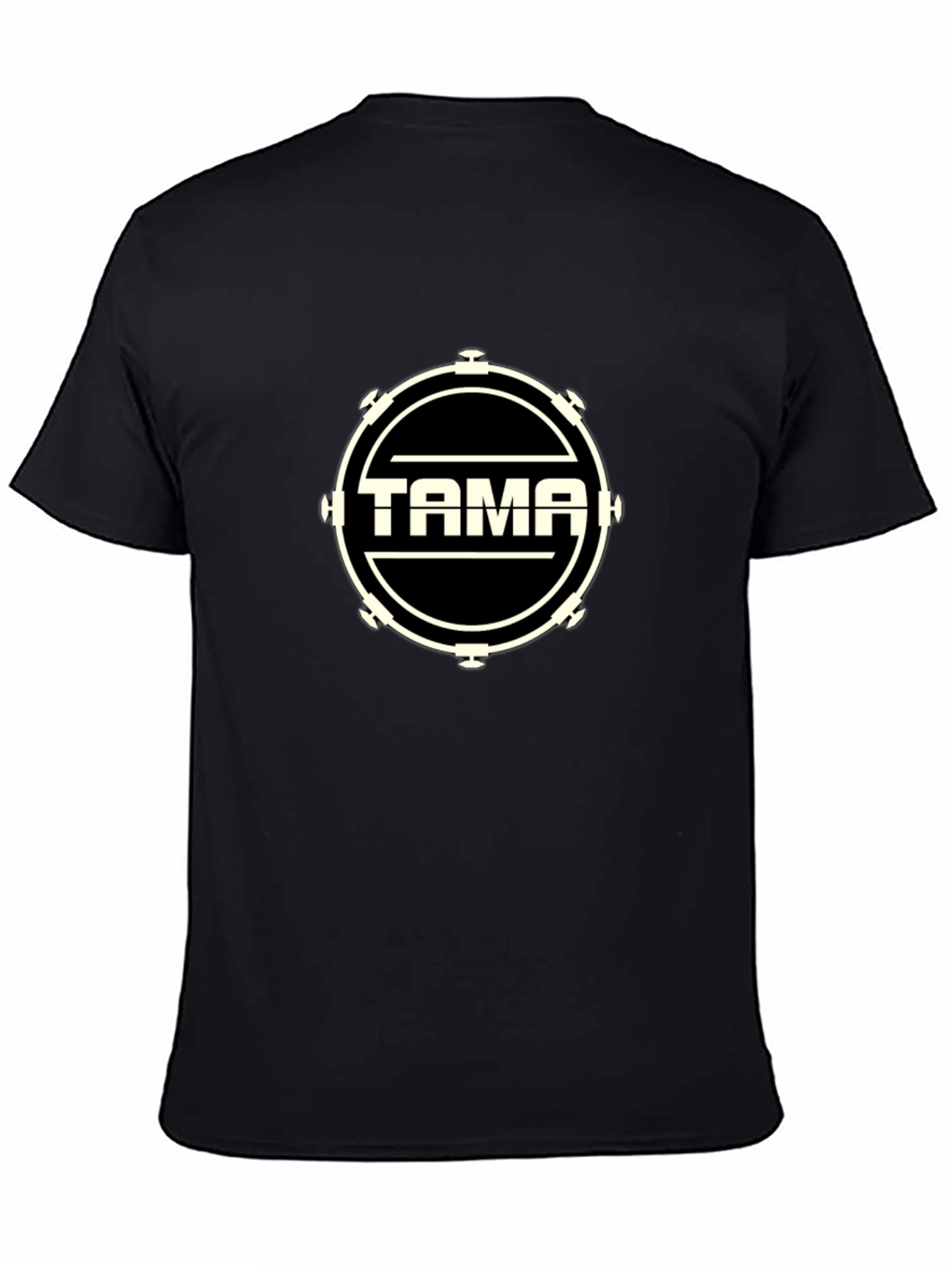 Tama Drums Logo Black T-Shirt