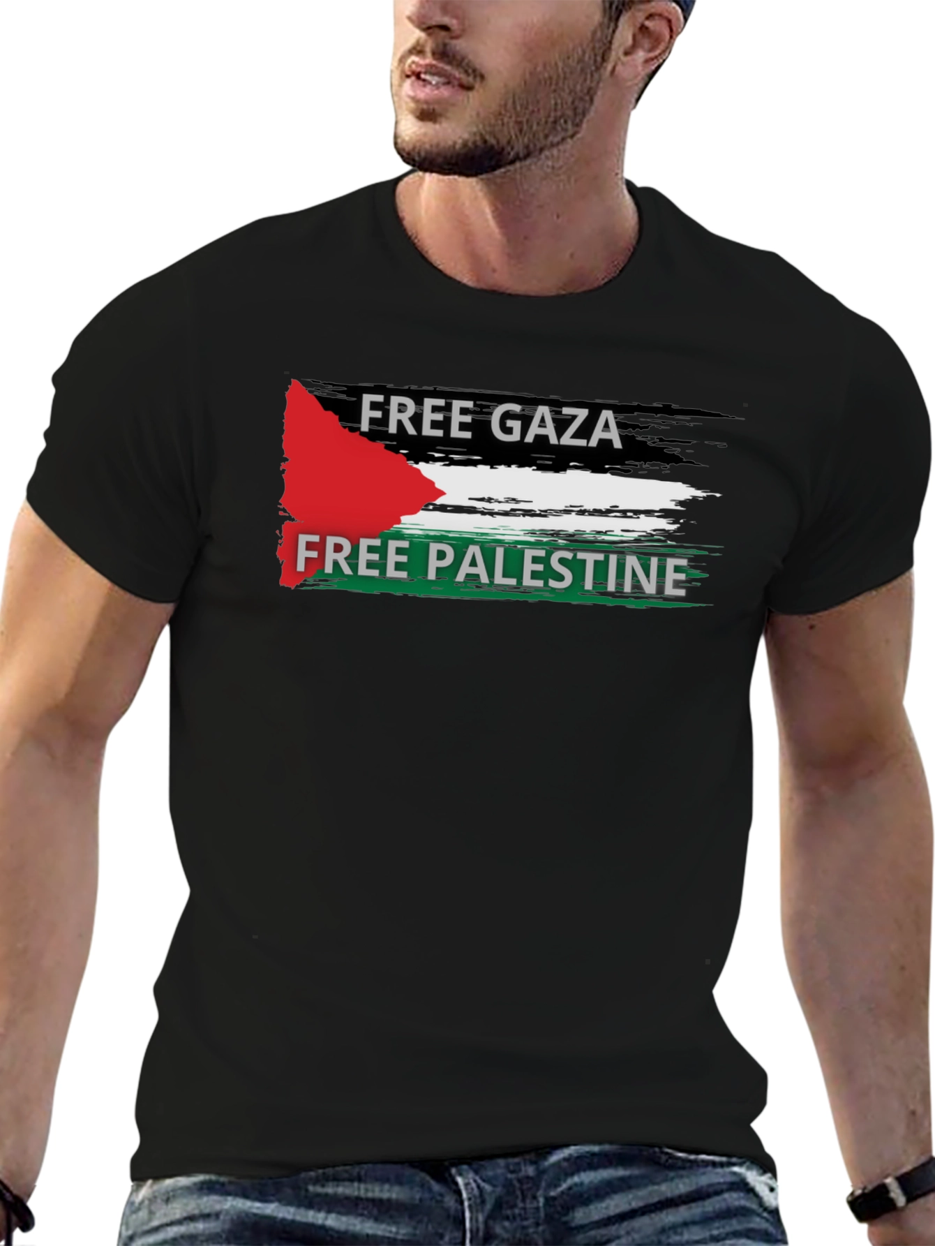 Free Gaza Palestine T-Shirt - Political Statement Tee
