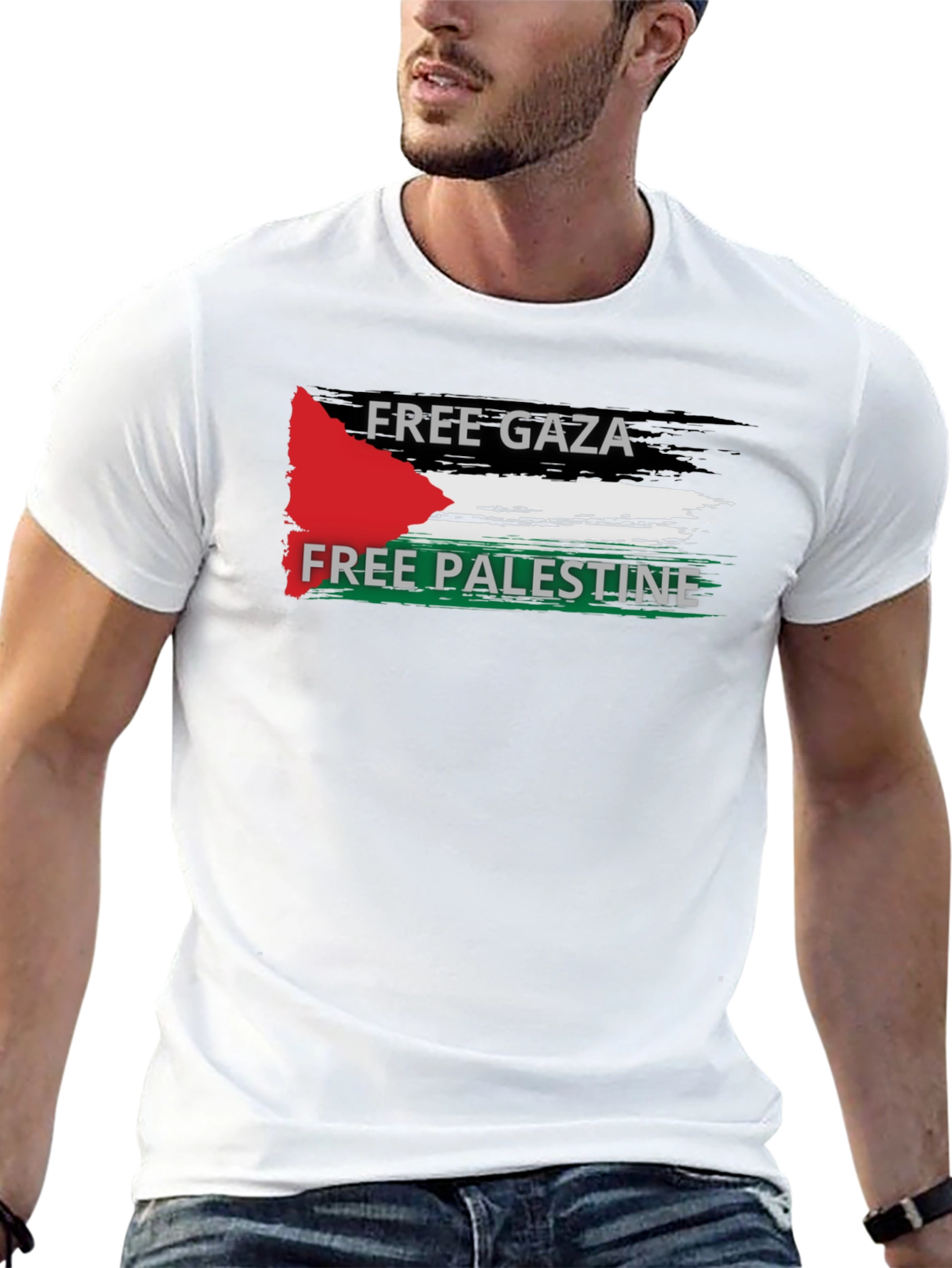 Free Gaza Palestine T-Shirt - Political Statement Tee