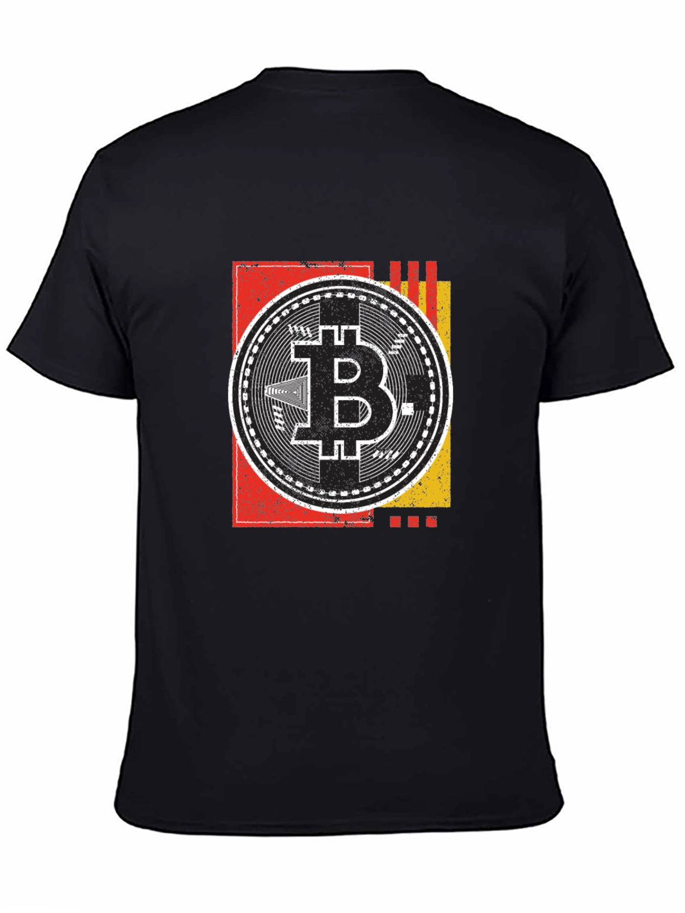 Bitcoin Crypto Black T-Shirt