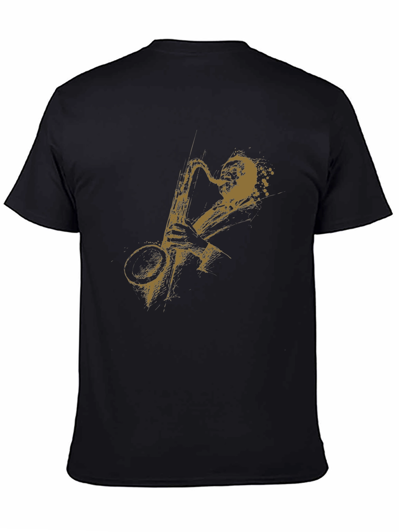 Saxophone Graphic Tee - Cool Musician T-Shirt