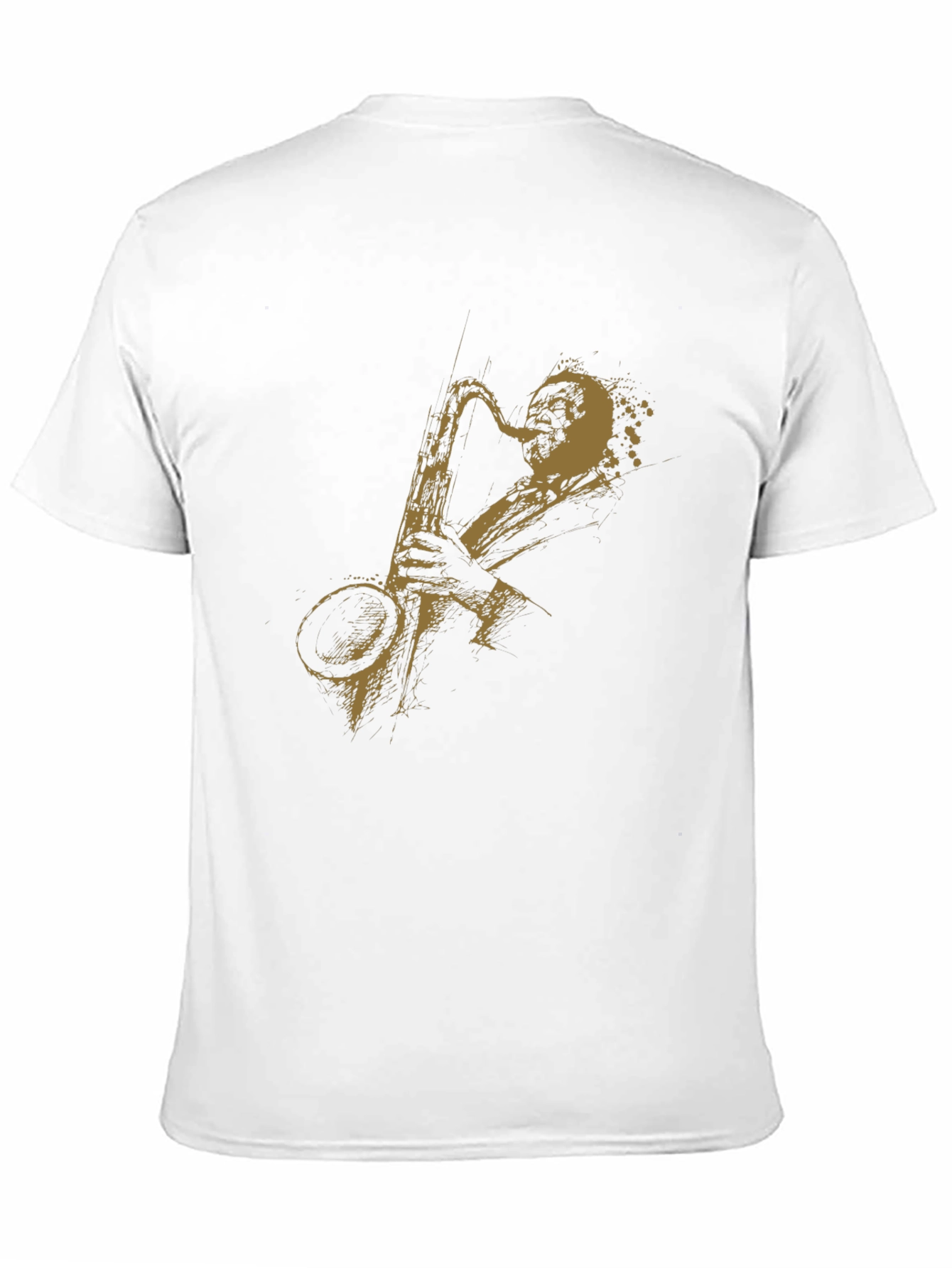 Saxophone Graphic Tee - Cool Musician T-Shirt