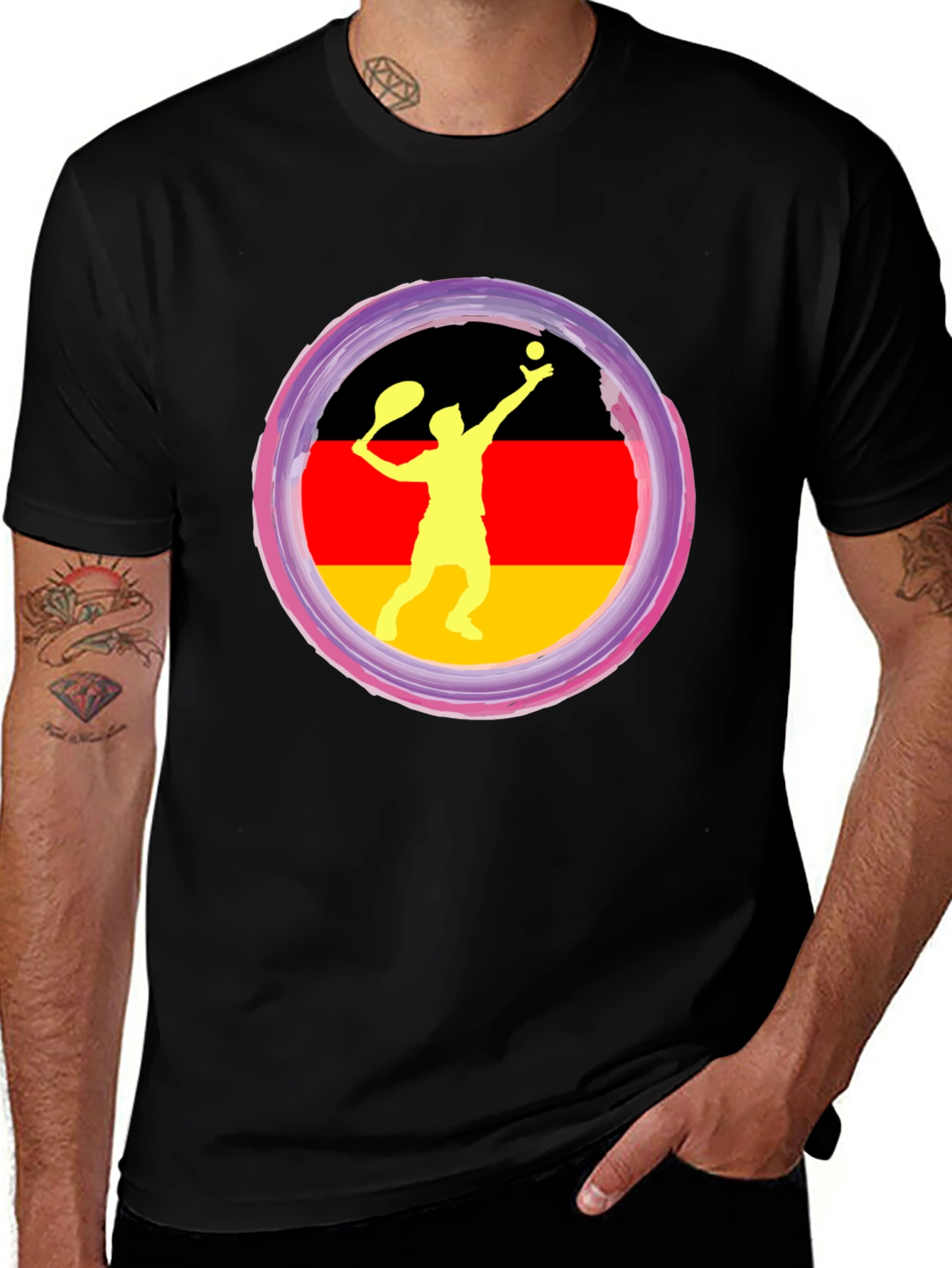German Tennis Player T-Shirt