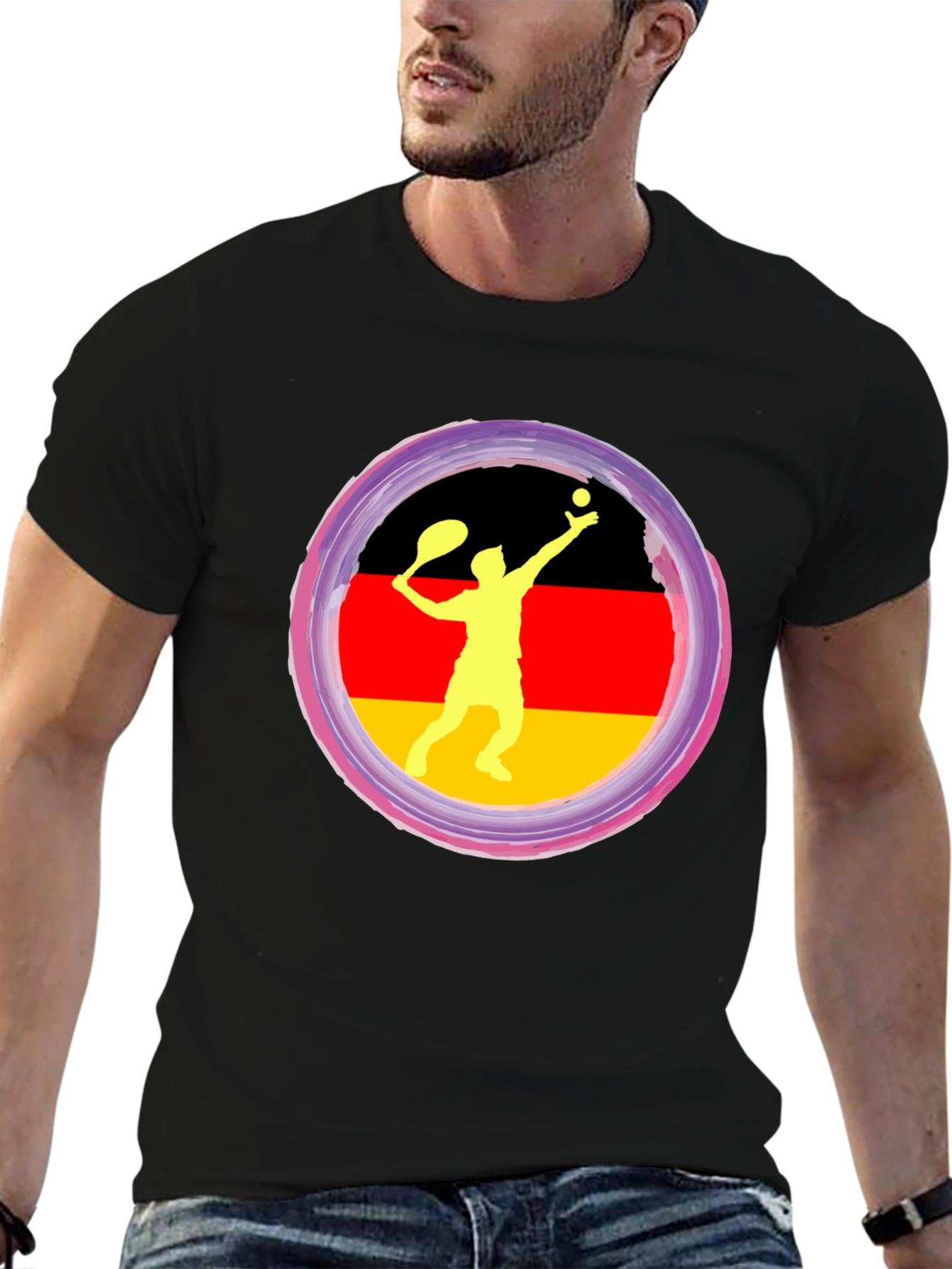 German Tennis Player T-Shirt
