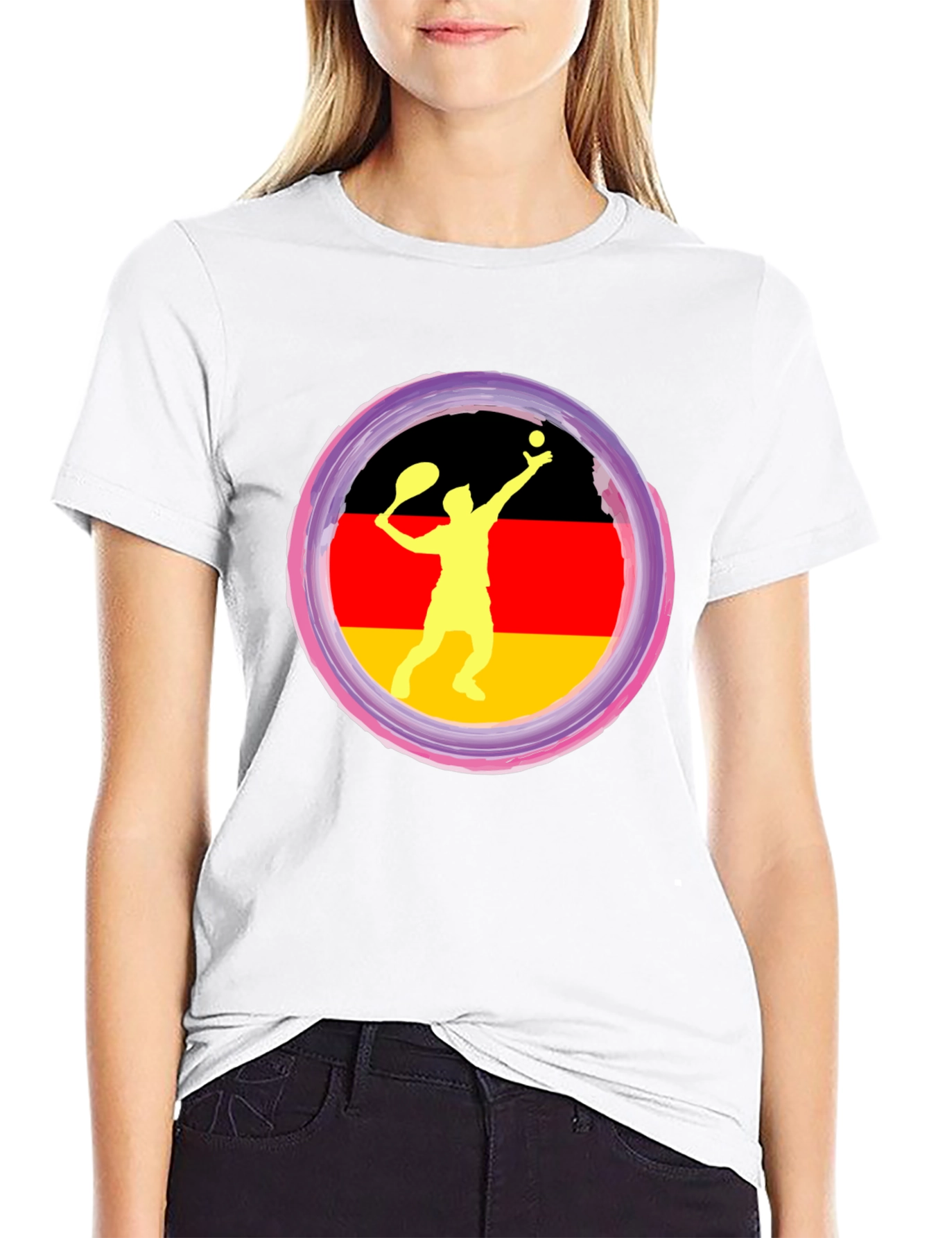 German Tennis Player T-Shirt