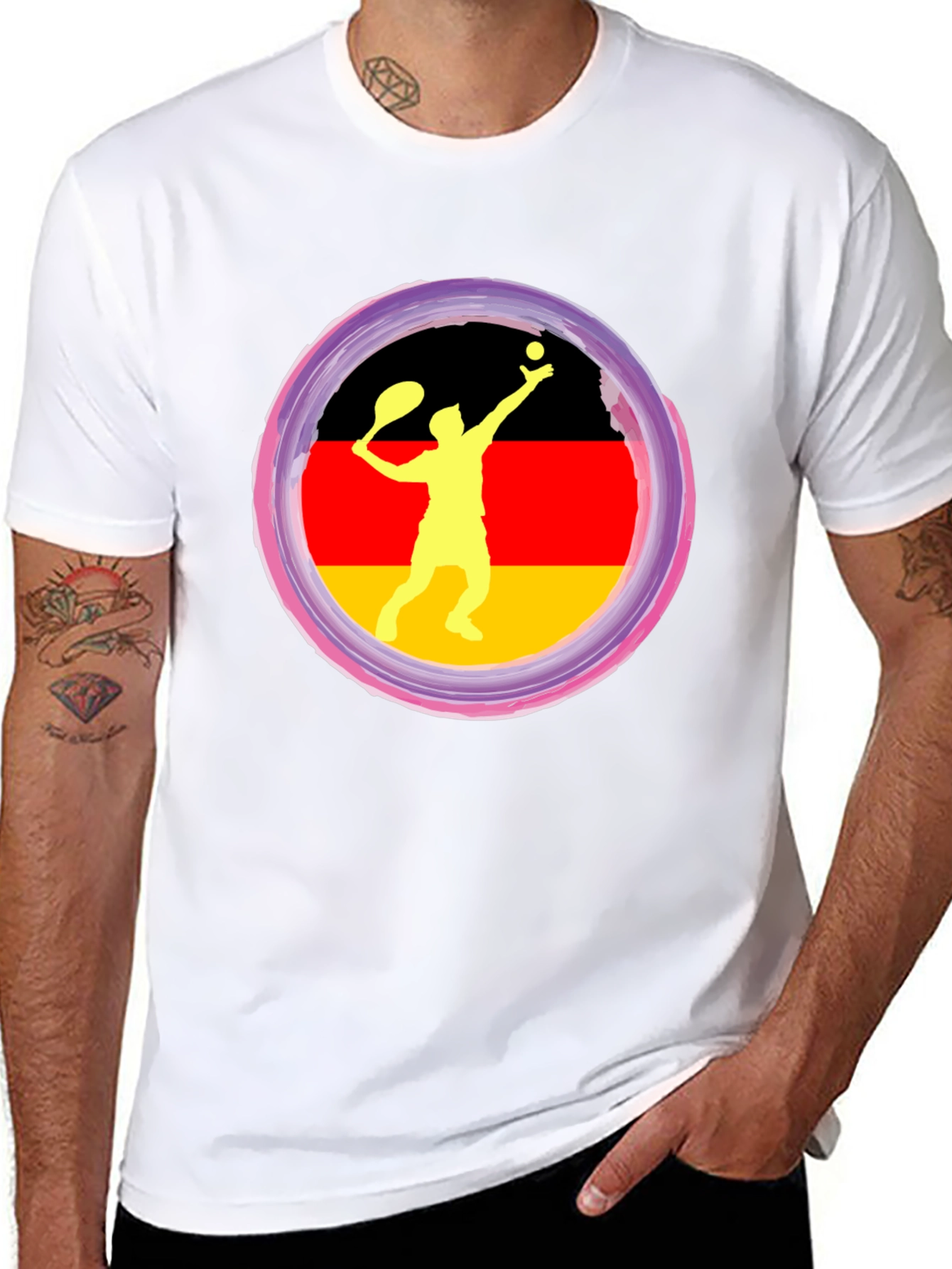 German Tennis Player T-Shirt