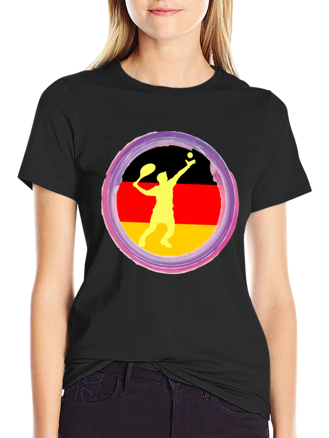 German Tennis Player T-Shirt