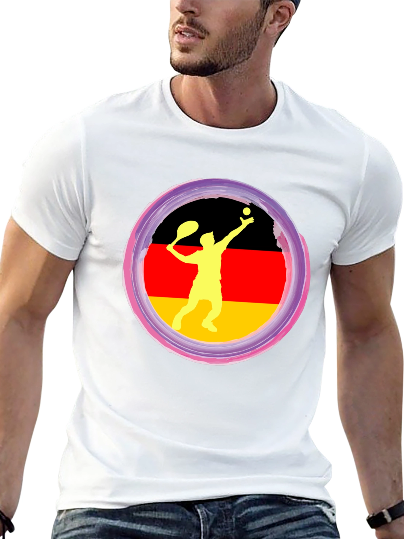 German Tennis Player T-Shirt