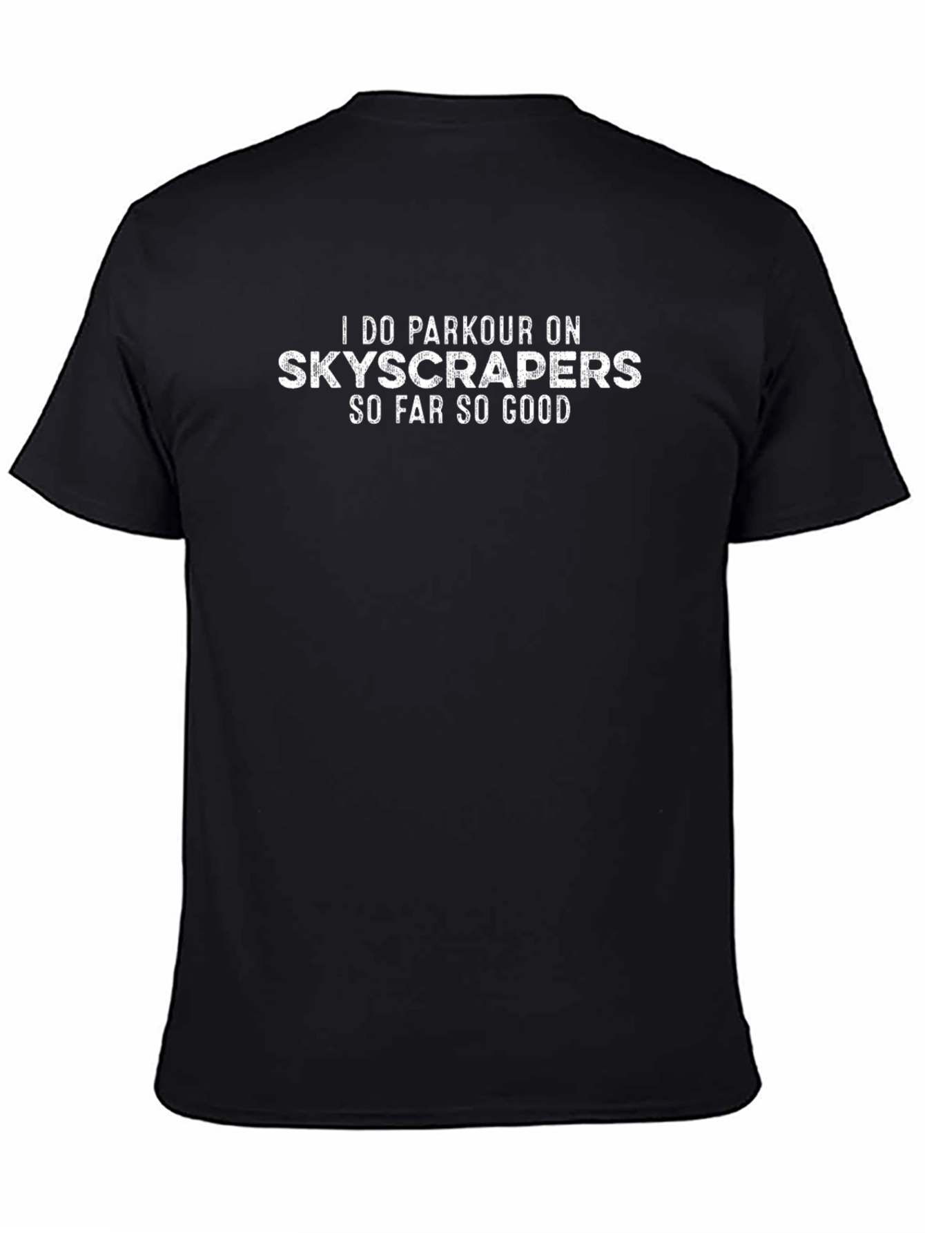 Parkour Skyscraper Graphic Tee - So Far So Good
