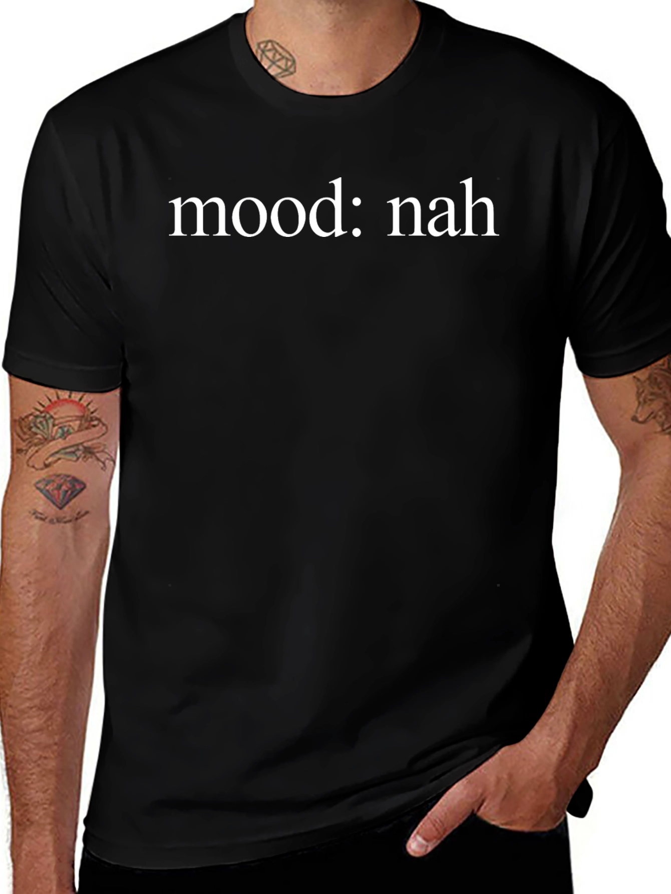 Mood: Nah T-Shirt - Relaxed Fit