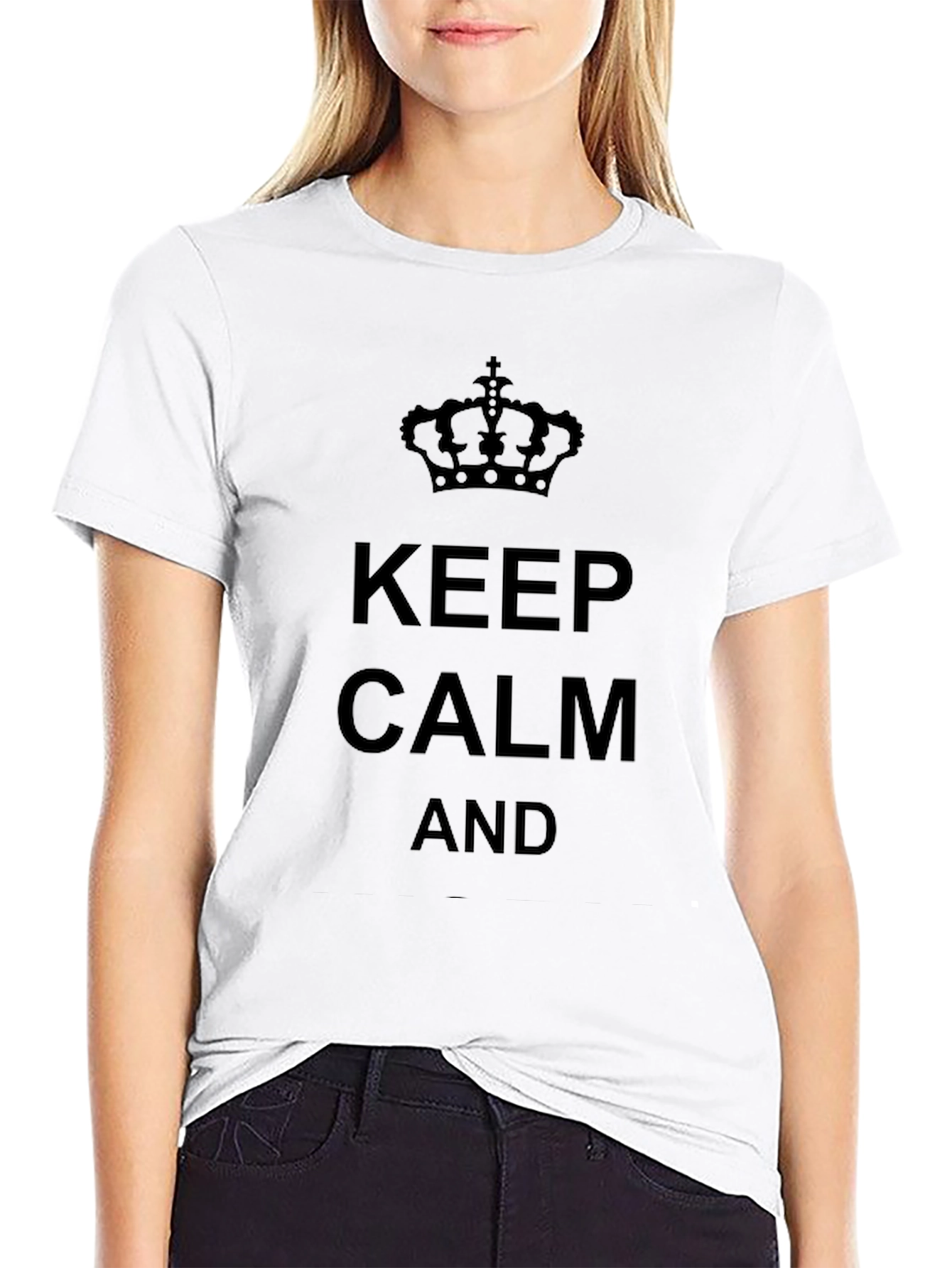 Keep Calm T-Shirt - Black