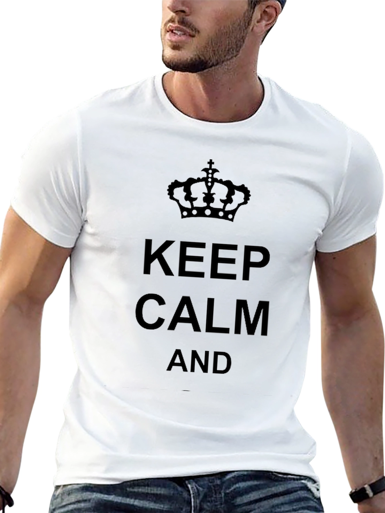 Keep Calm T-Shirt - Black