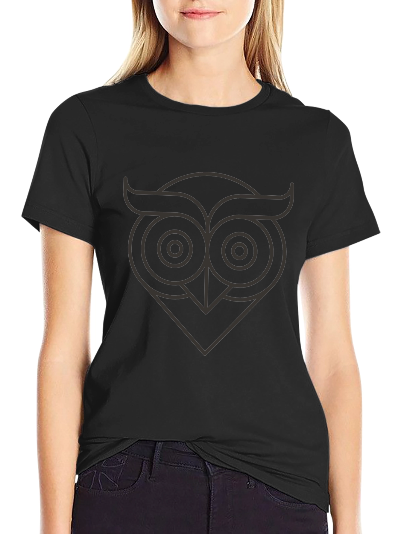 Owl Graphic Print Tee - Stylish Menswear