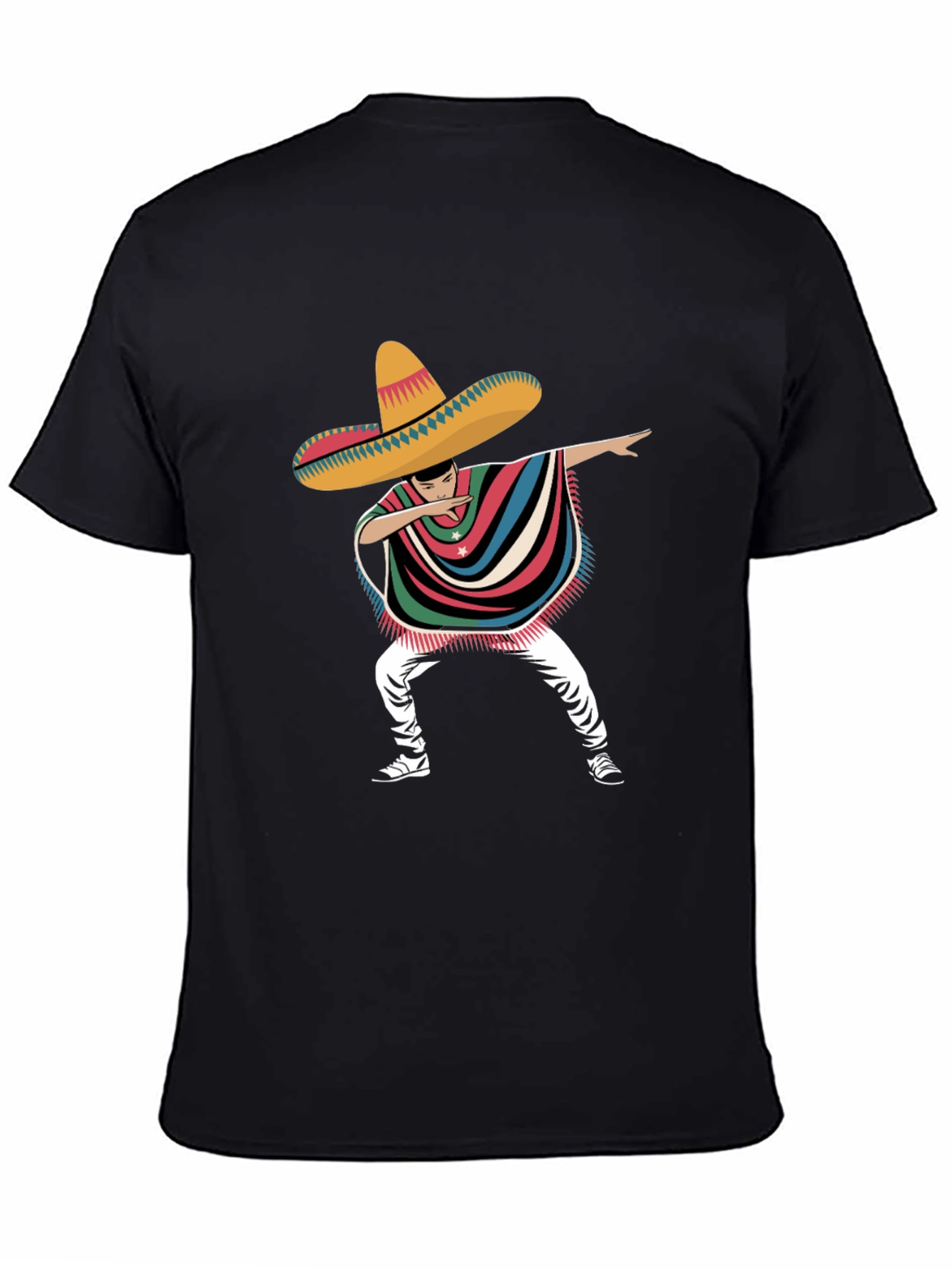 Dabbing Mexican Fiesta T-Shirt Cinco De Mayo