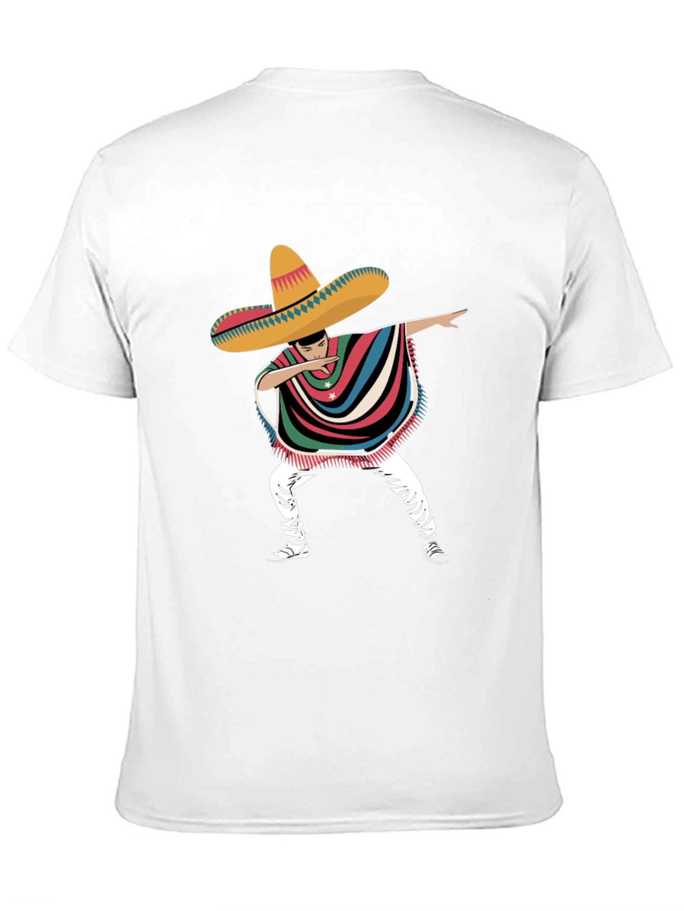 Dabbing Mexican Fiesta T-Shirt Cinco De Mayo
