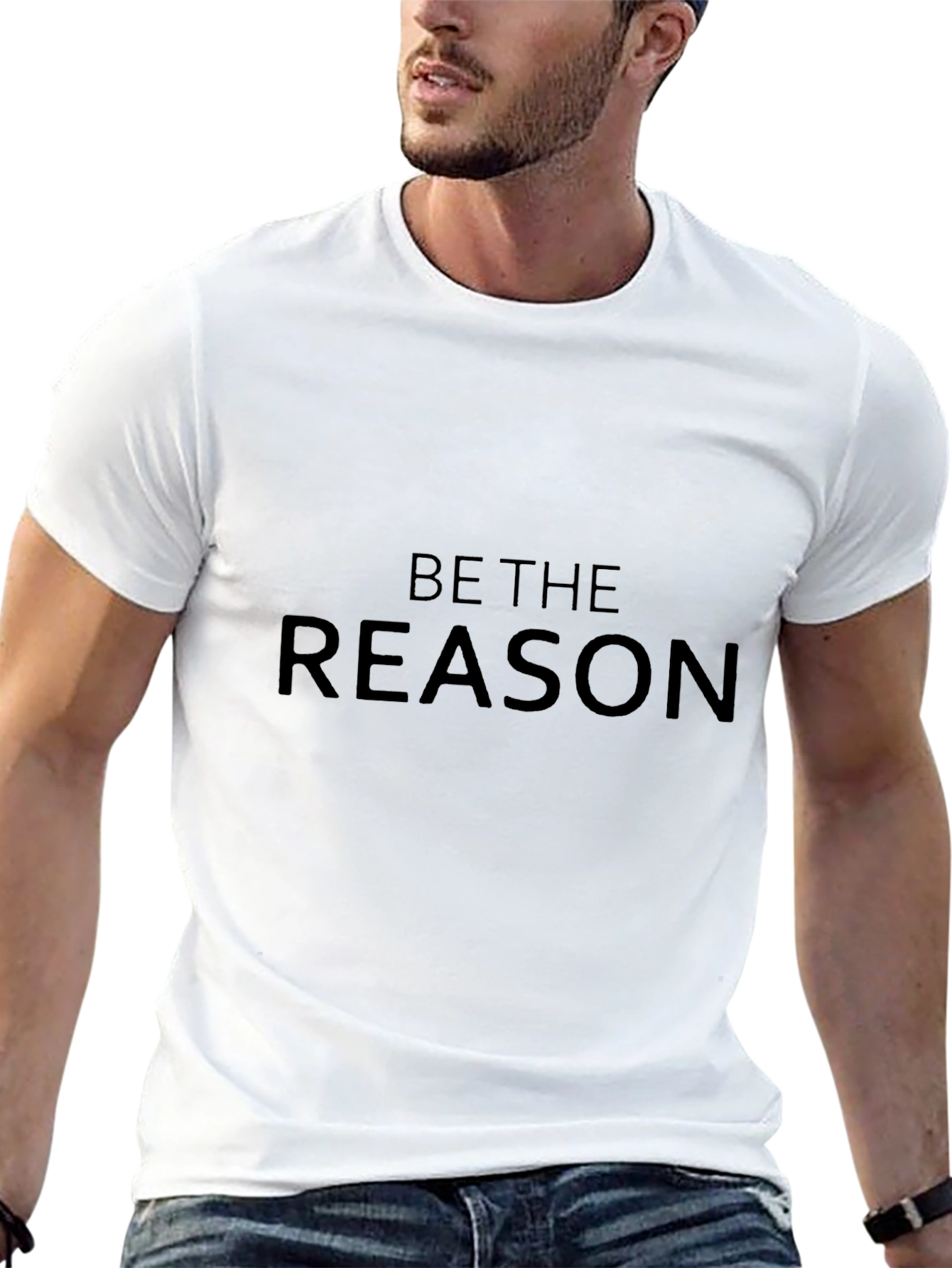 Be The Reason Graphic T-Shirt - Black