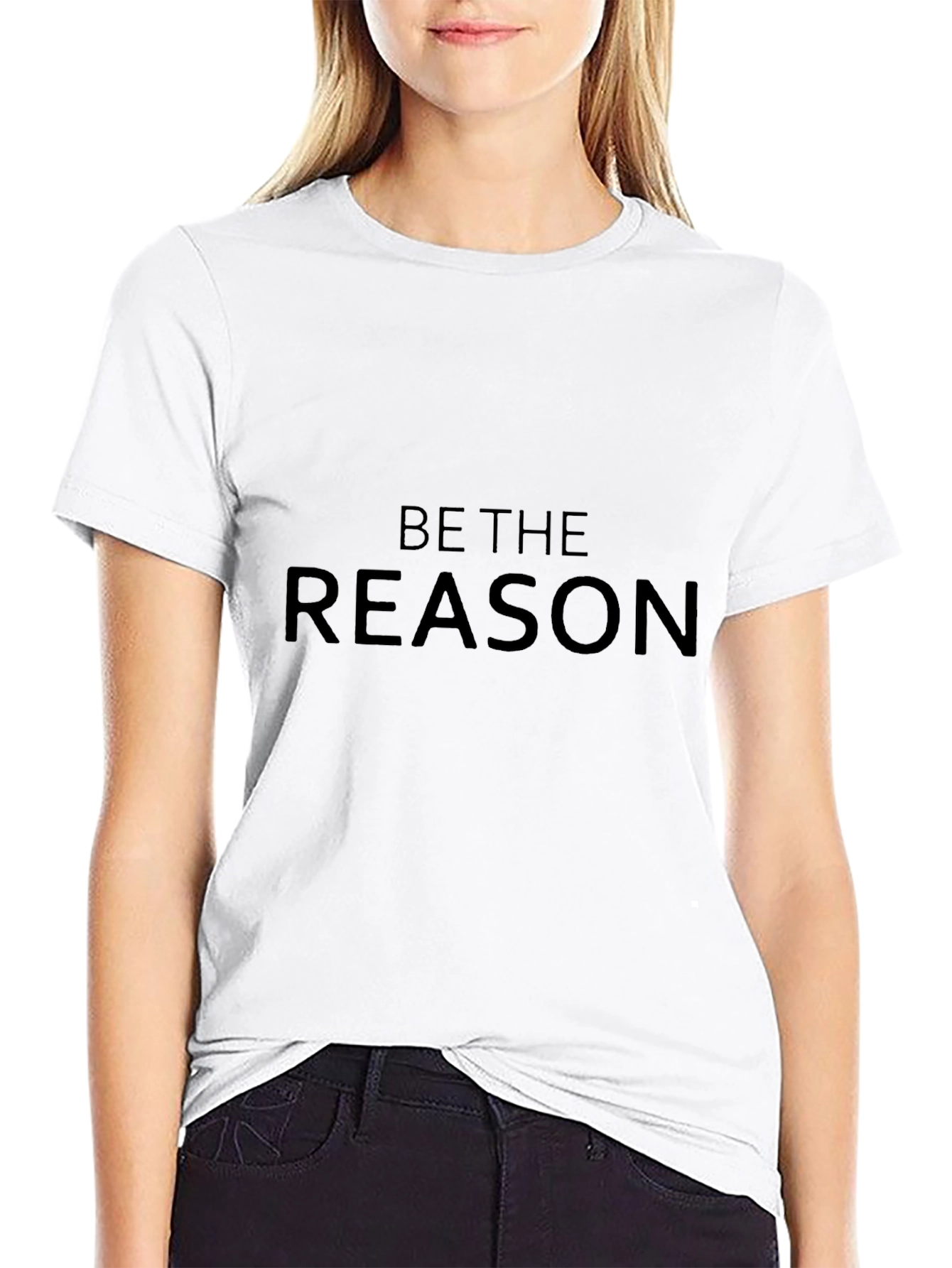 Be The Reason Graphic T-Shirt - Black