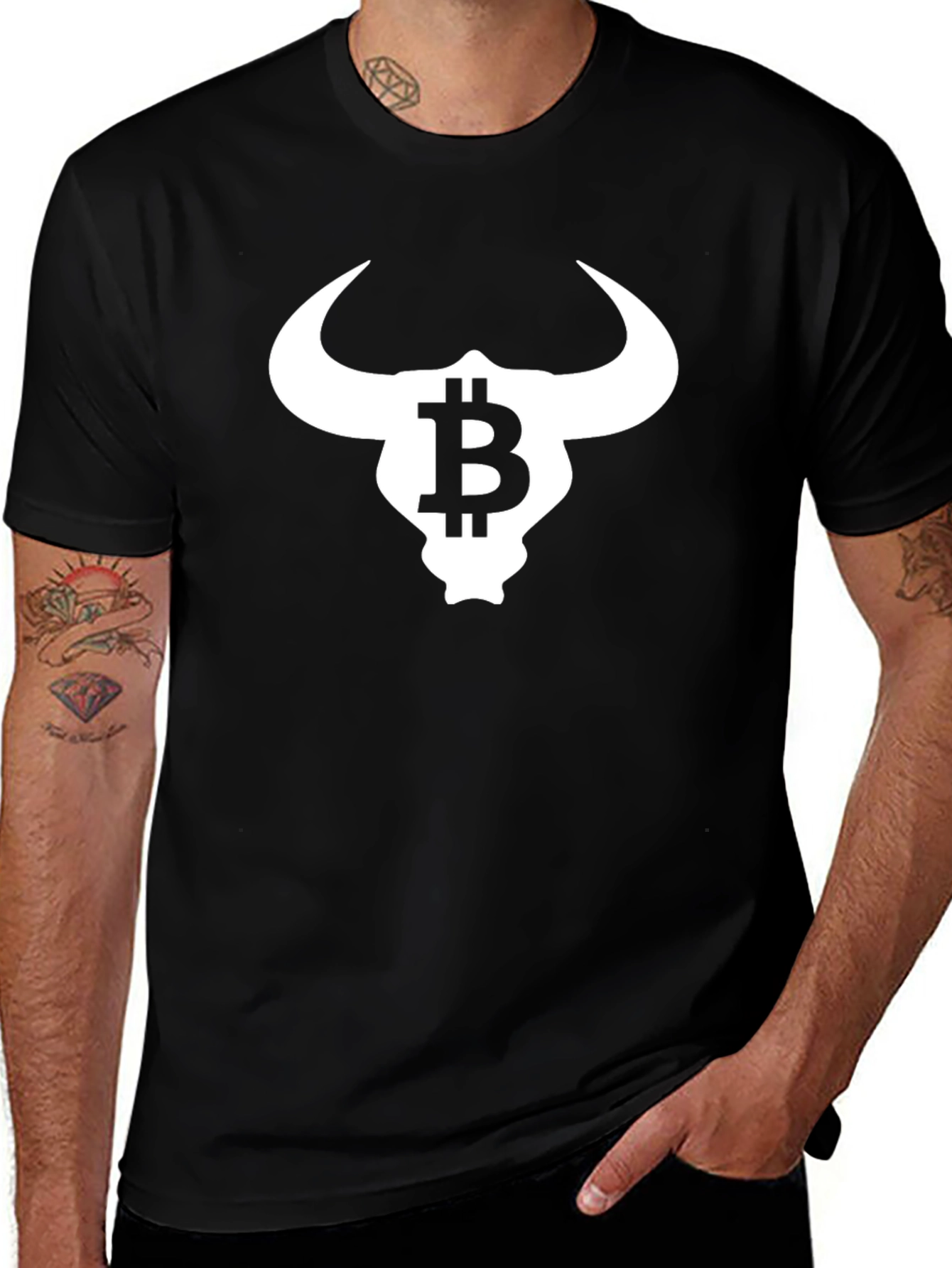 Bitcoin Bull T-Shirt - Crypto Investor Tee