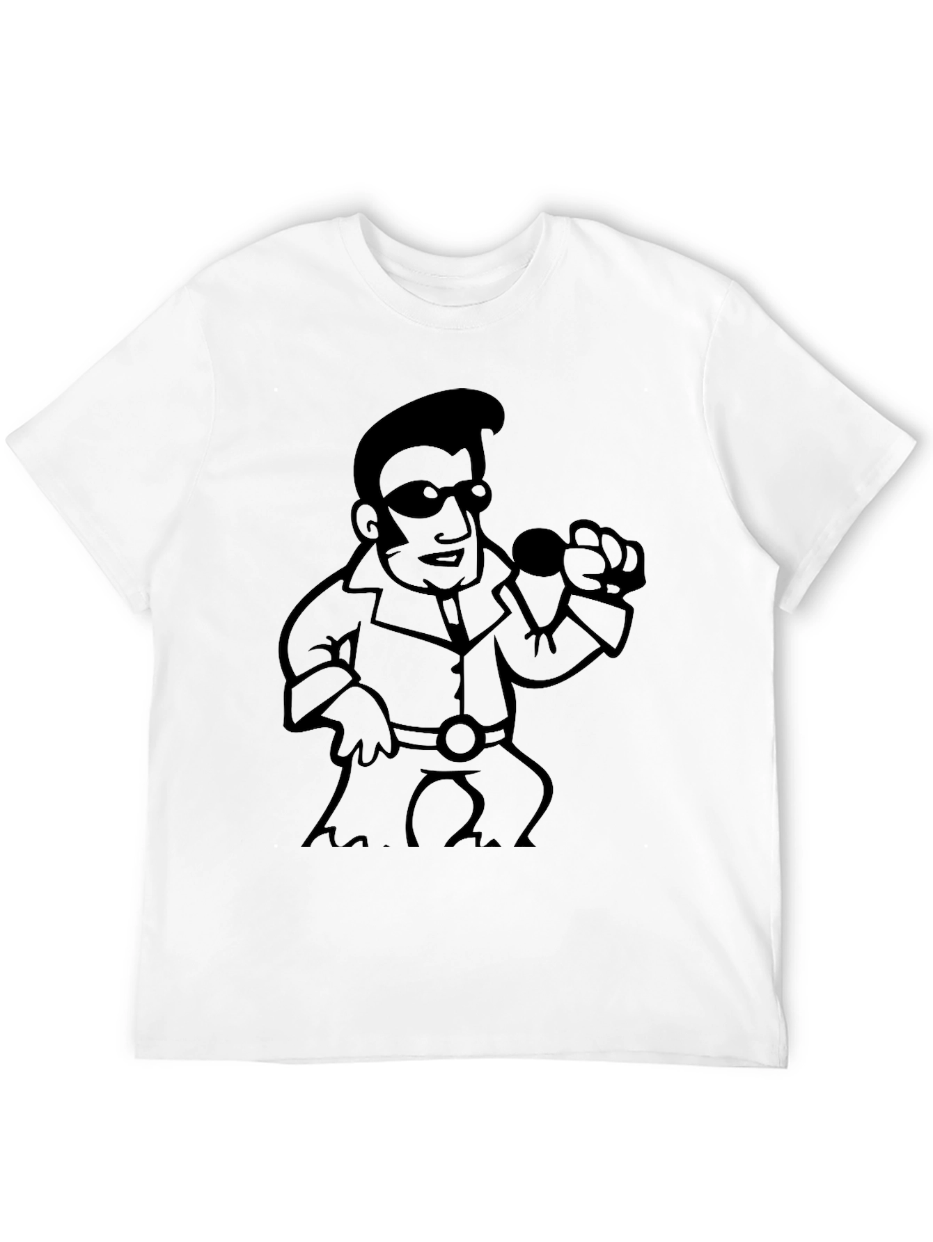 Elvis Style Graphic T-Shirt